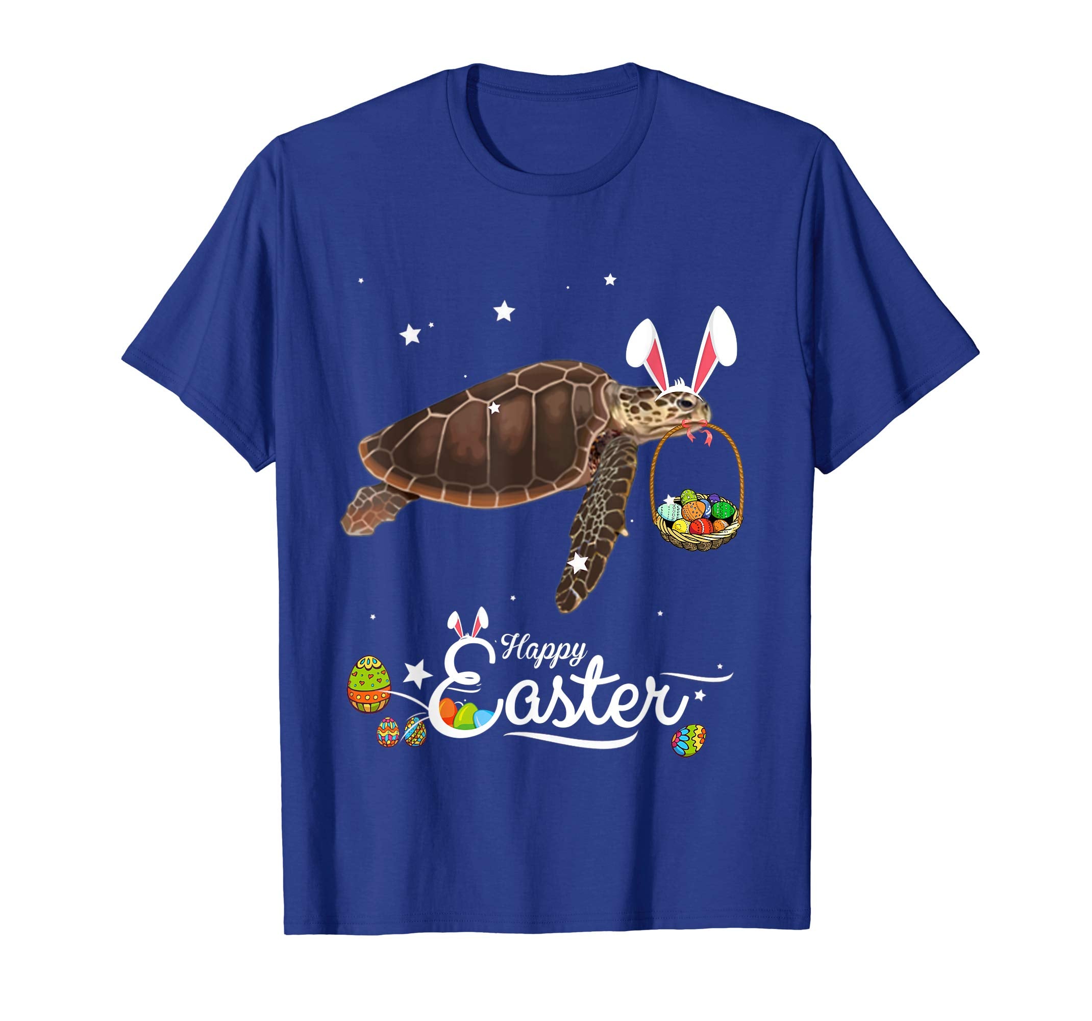 Cute Easter Turtles with Bunny Ears and Eggs T Shirt