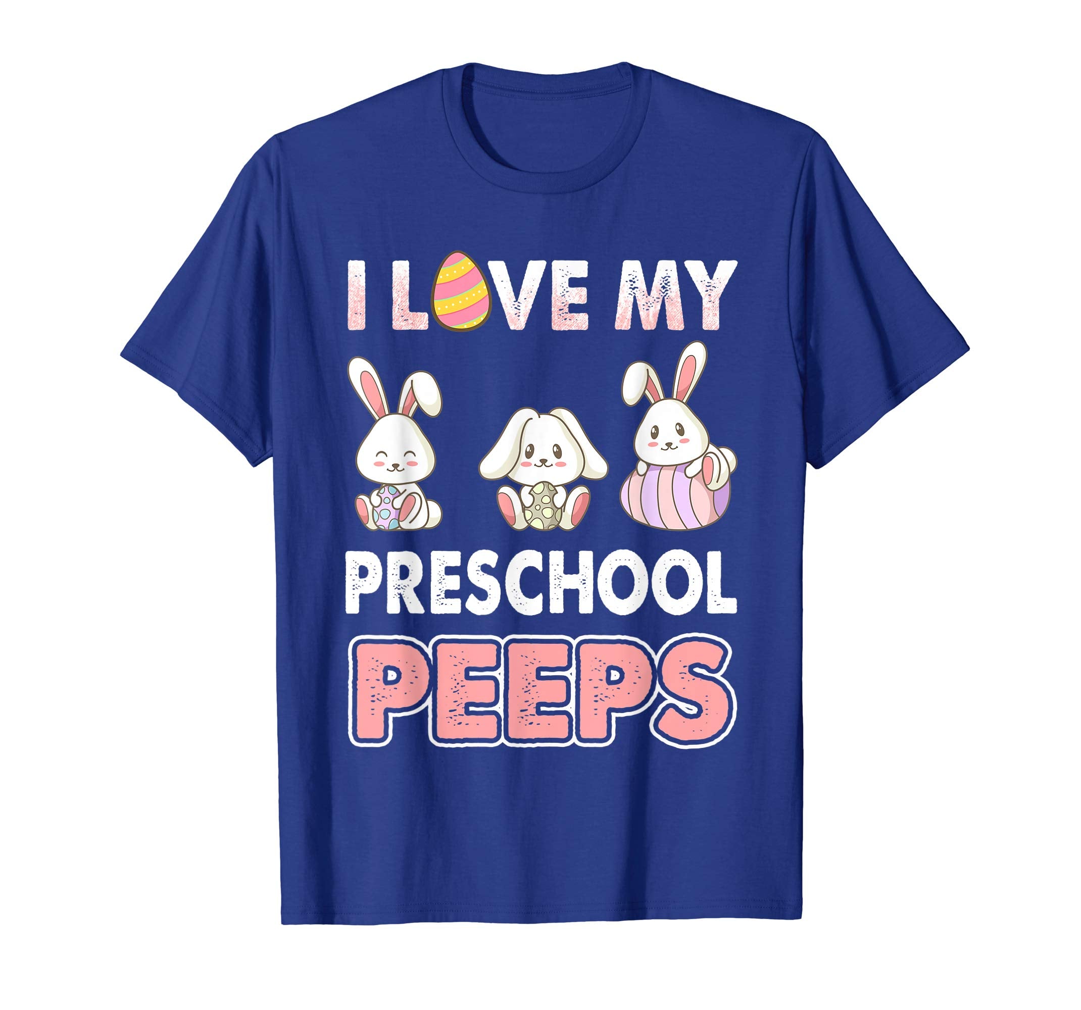 I Love My Preschool Peeps Easter Day T-Shirt