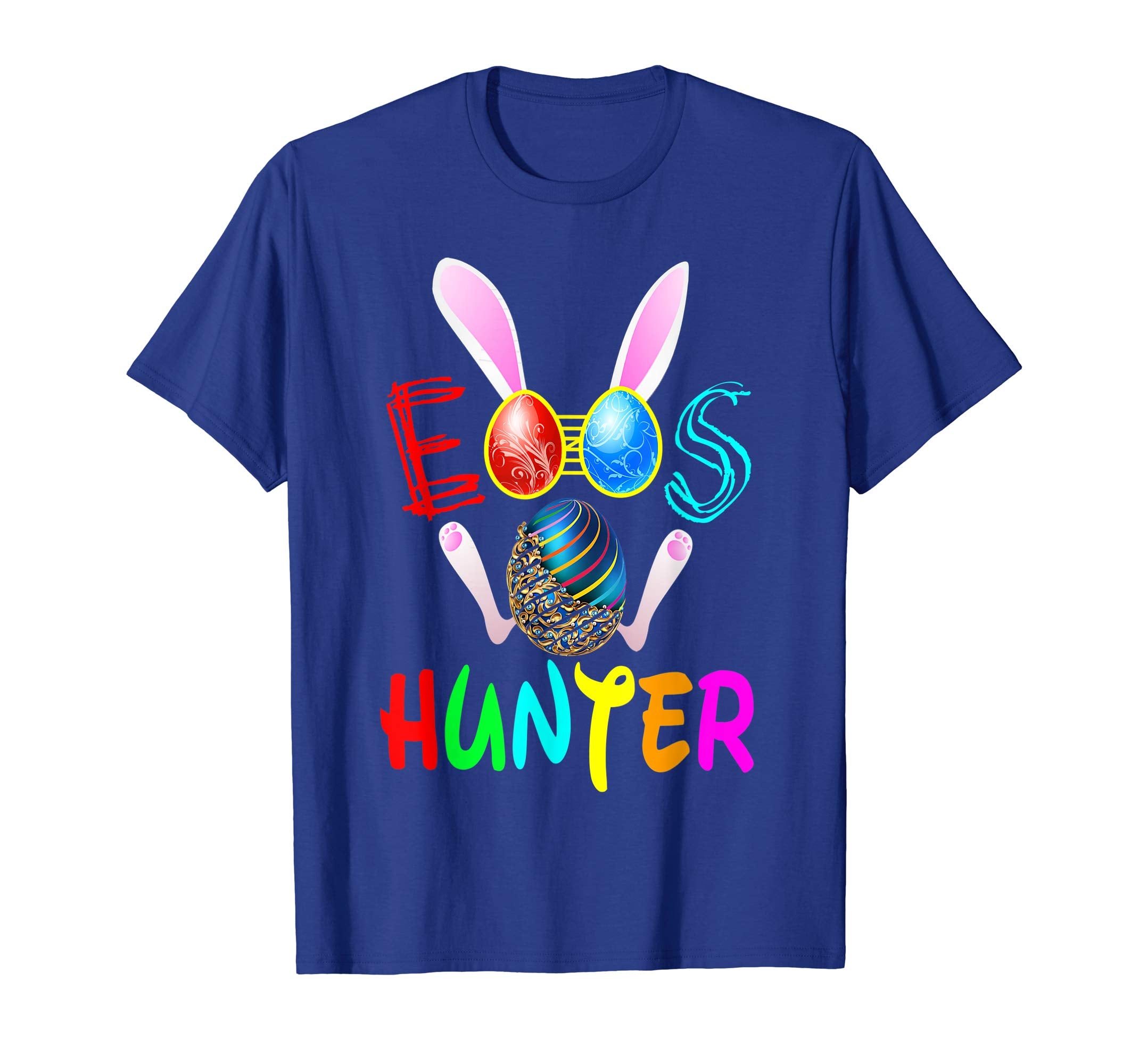Hunter Shirt Egg Hunter Easter Bunny T-Shirt For Easter Kids