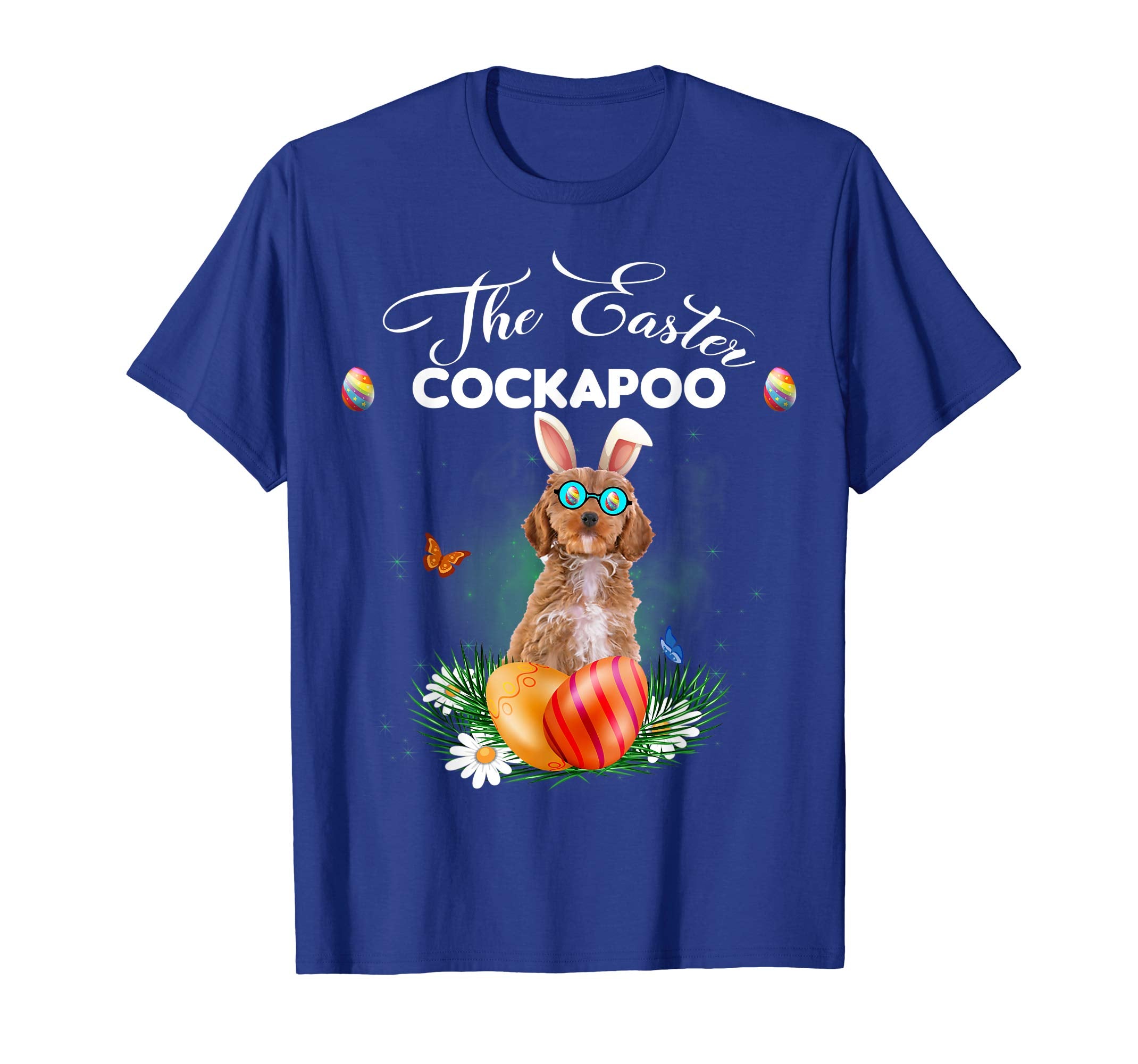 Cockapoo Bunny Easter Day Dog Gifts T-Shirt