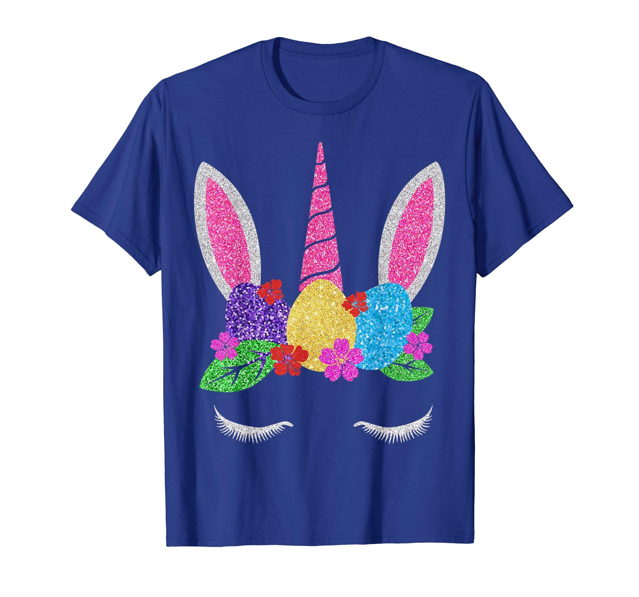Unicorn Bunny Easter Shirt for Girls &amp; Women