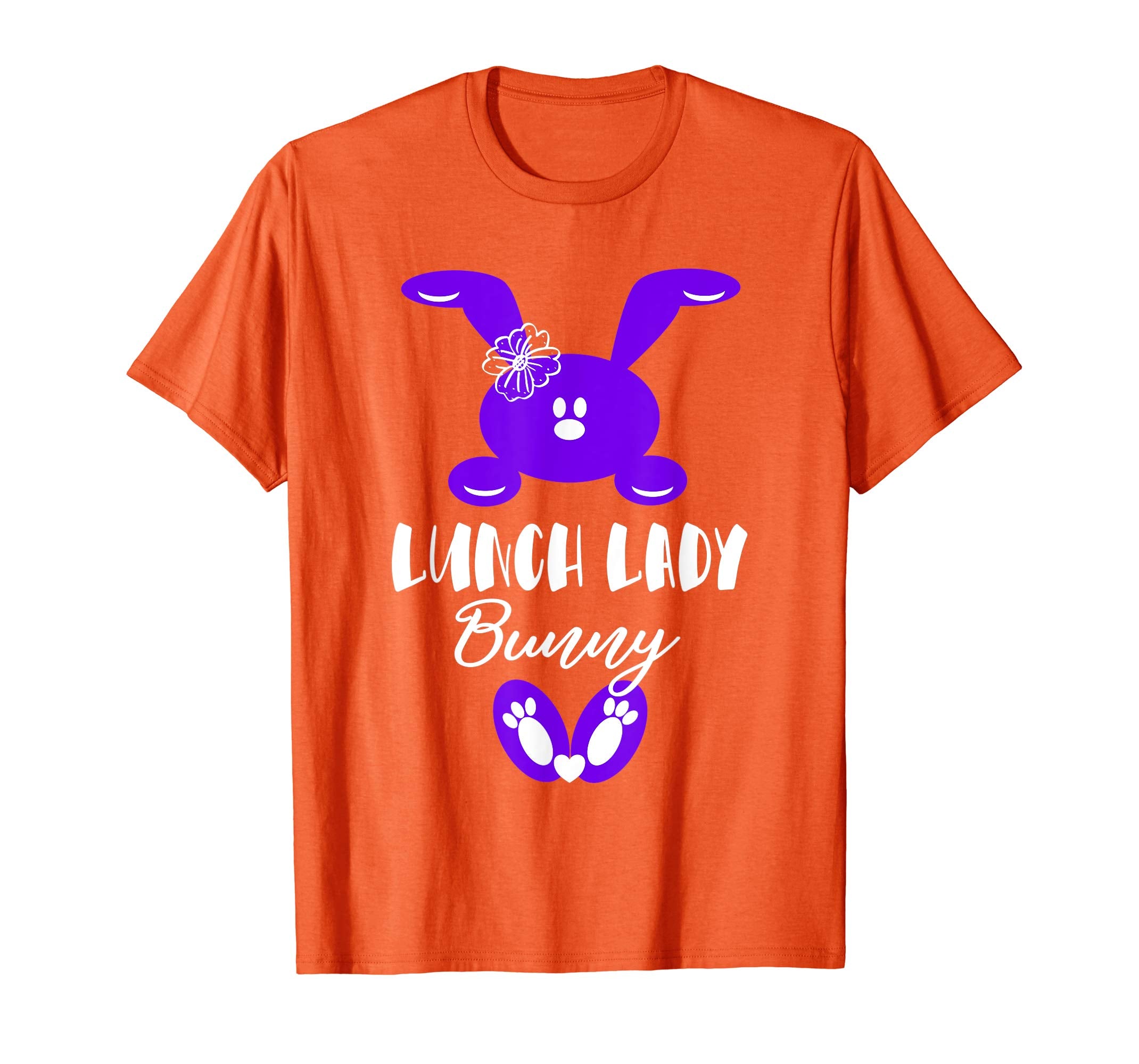 Easter Lunch Lady Bunny Costume TShirt School Party Gift
