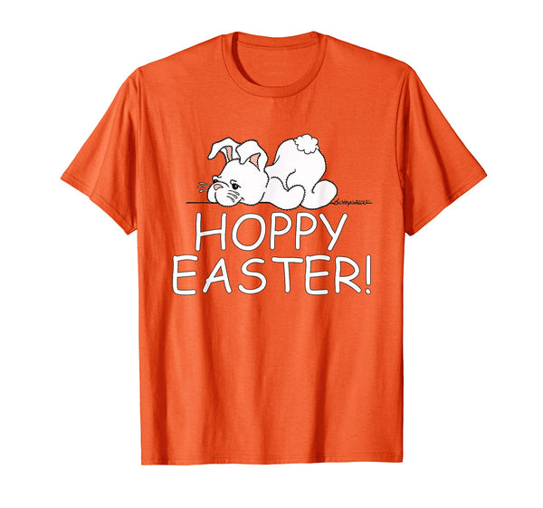 Hoppy Easter Shirt Girls Boys Kids Easter Party T-Shirt