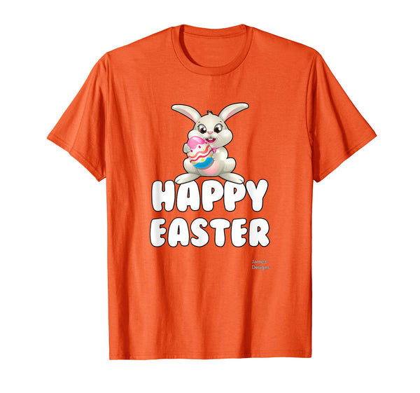 Jame's Designs: Happy Easter Bunny Rabbit Cute Bunny T-Shirt