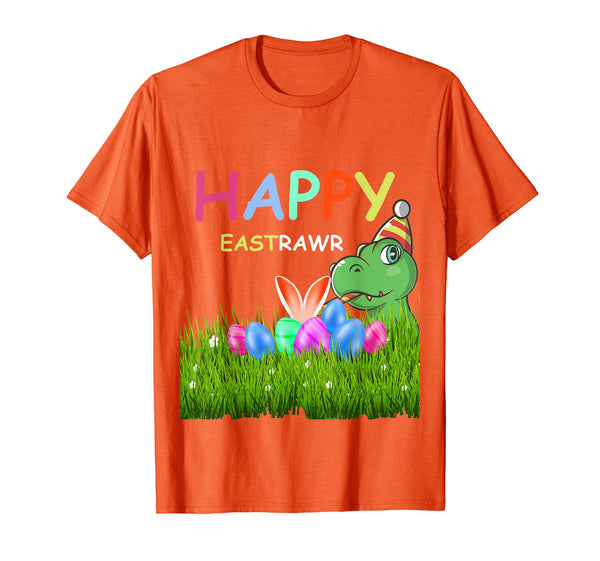 Happy Eastrawr T Rex Dinosaur Easter Bunny Egg Shirt