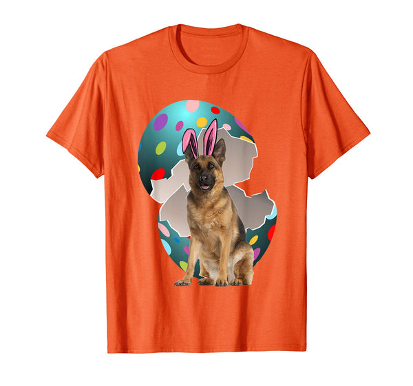 German shepherd Dad Mom Easter Day Gift T shirt