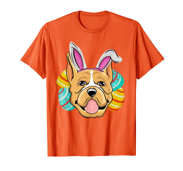 Boxer Easter Bunny Lover T-Shirt Funny Costume Gift Tee