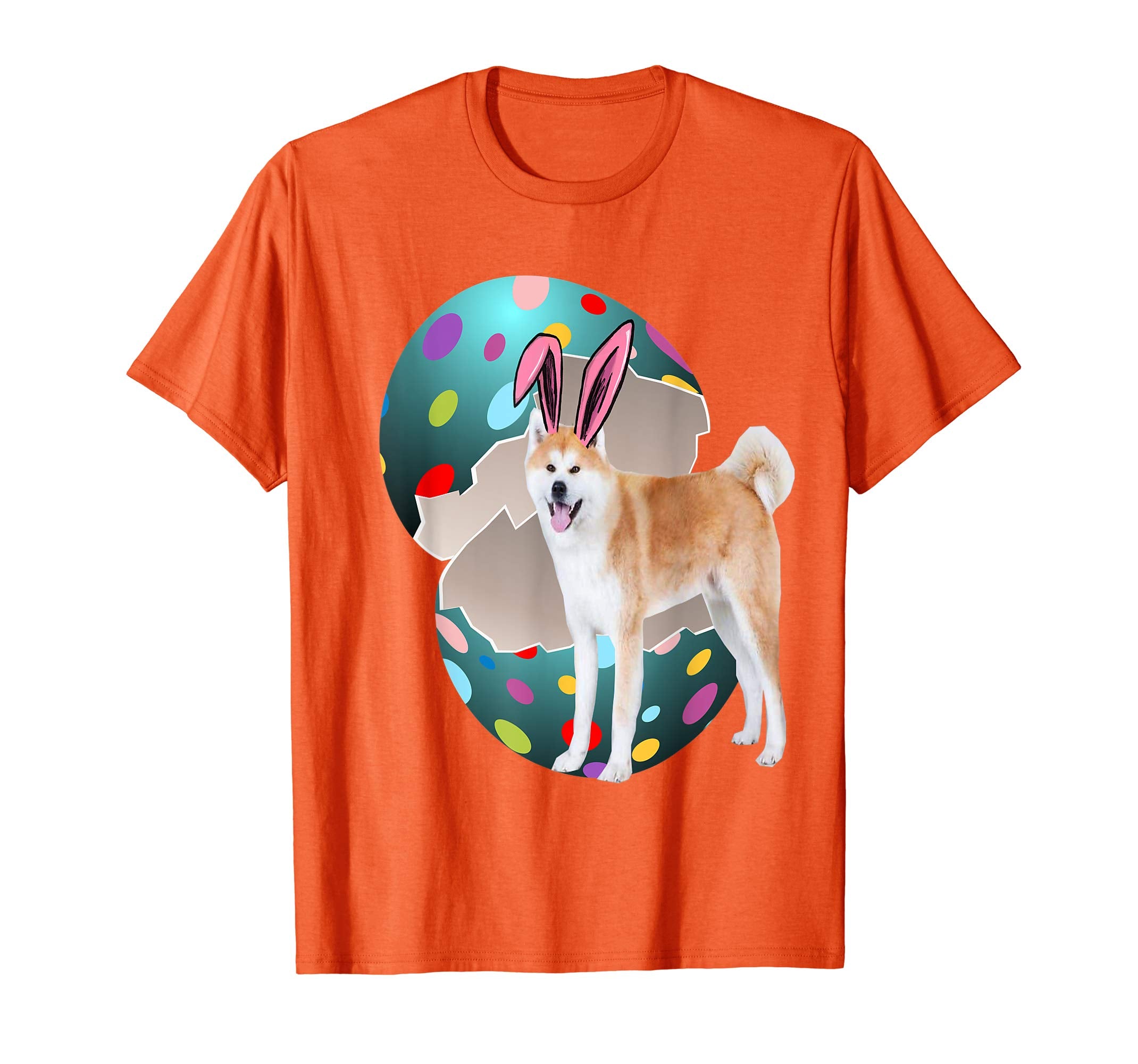 Akita Dad Mom Easter Day Gift T shirt