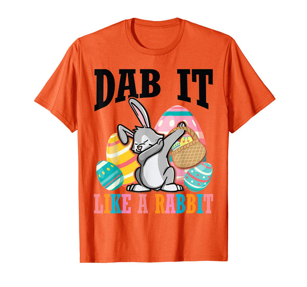 Bunny Rabbit Dabbing Easter Eggs Shirt Dab It Like A Rabbit