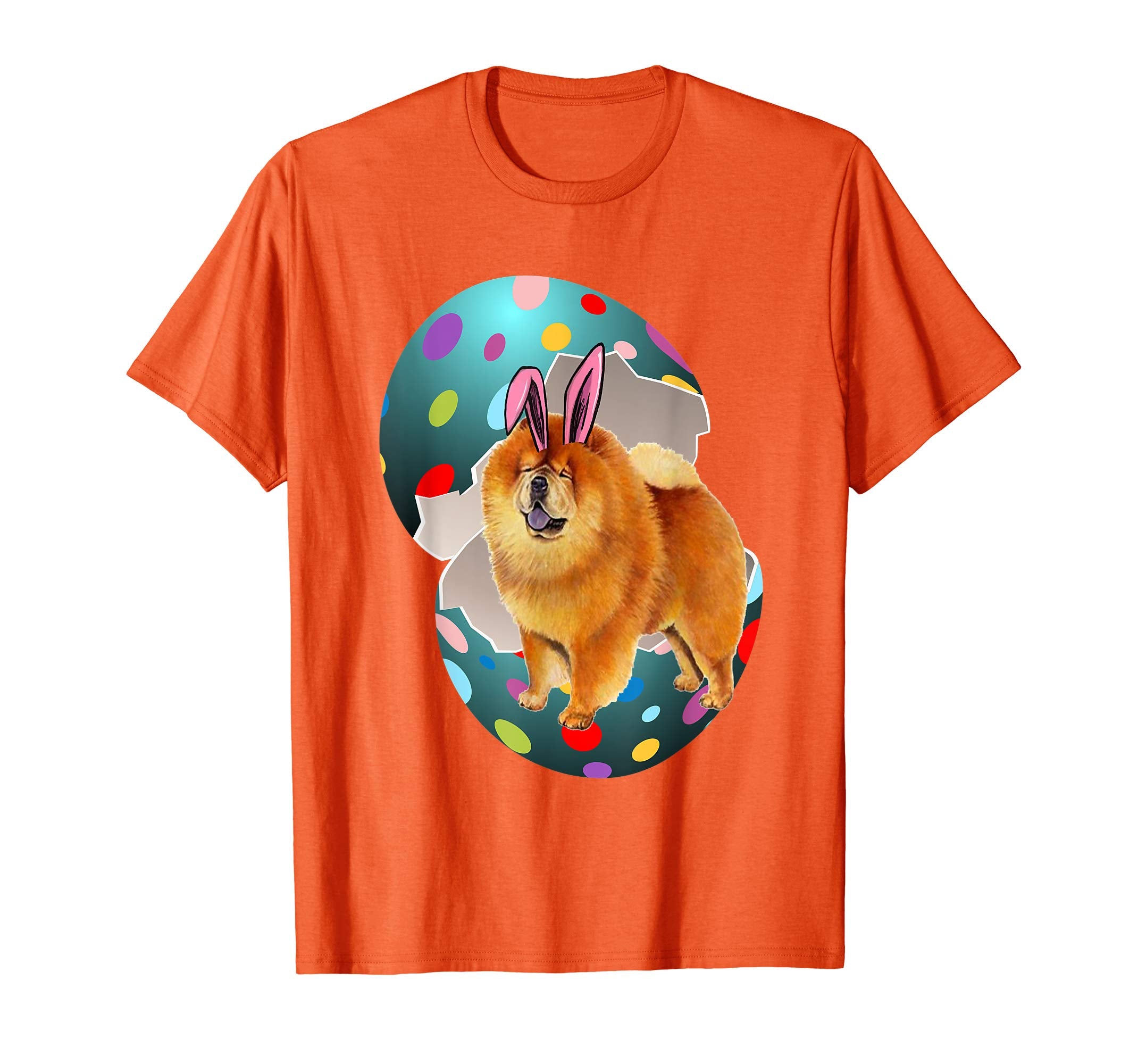 Chow Chow Dad Mom Easter Day Gift T shirt