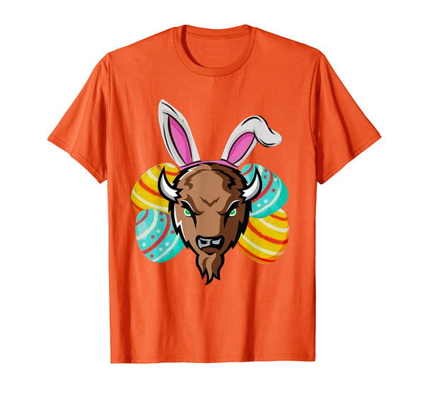 Buffalo Easter Bunny Lover T-Shirt Funny Costume Gift Tee