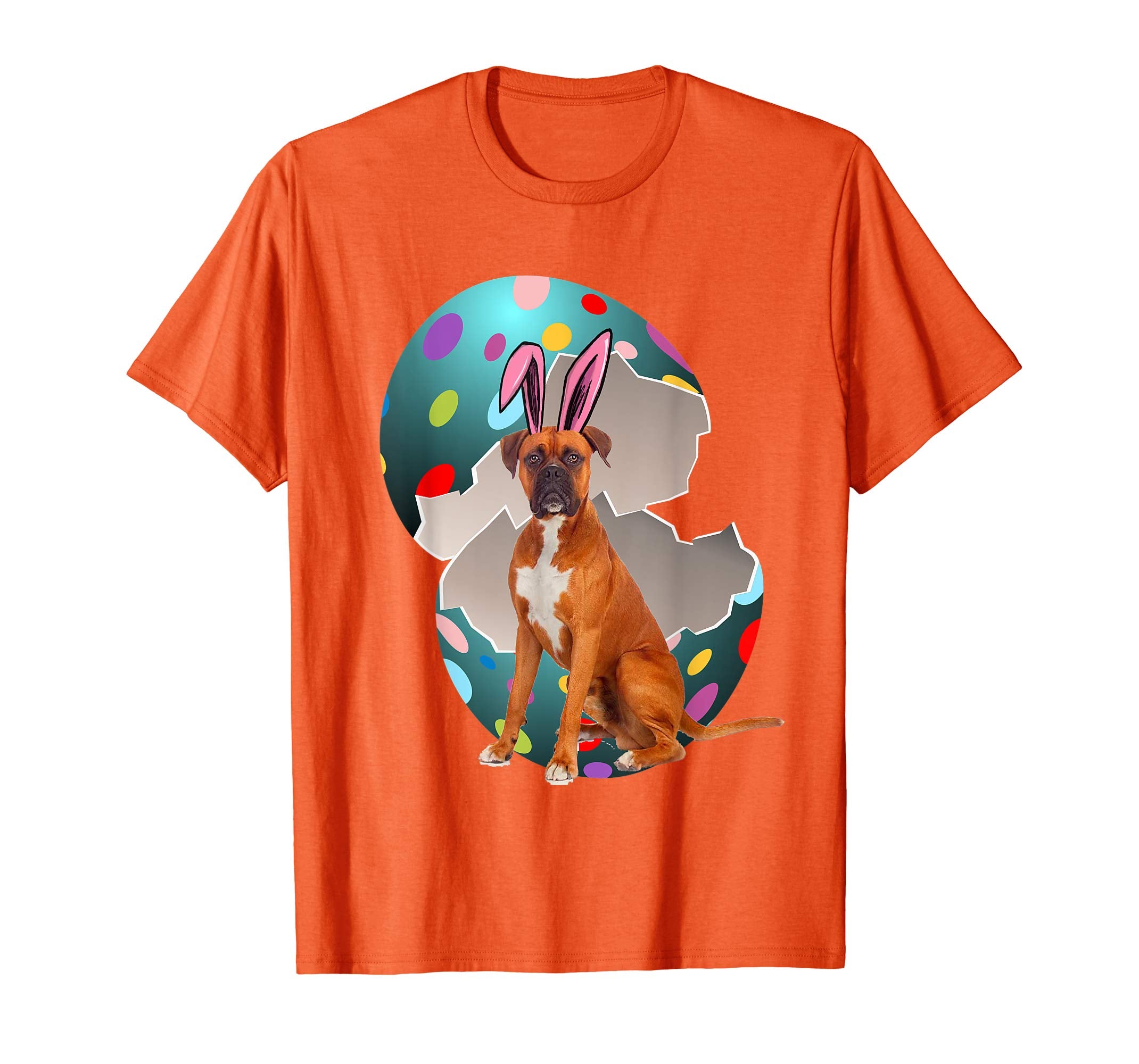 Boxer Dad Mom Easter Day Gift T shirt