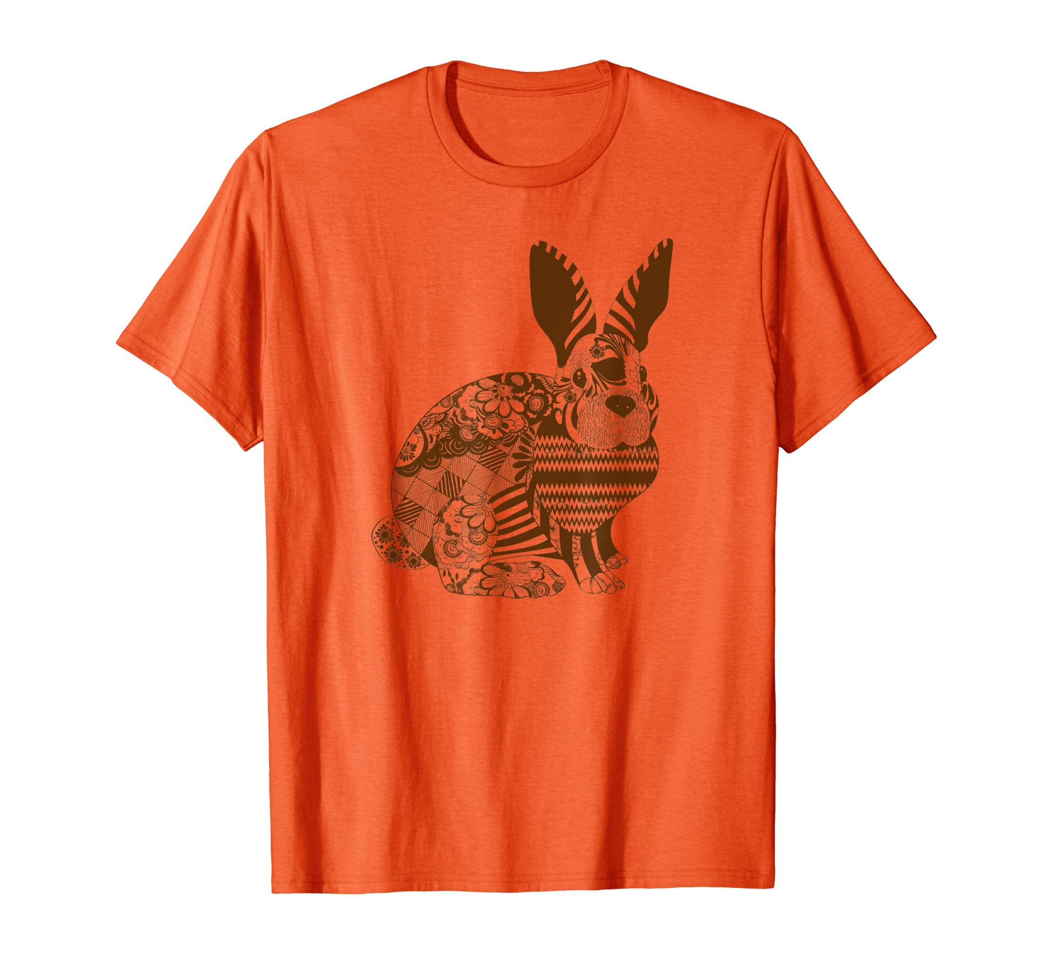 Artistic Ethno EASTER BUNNY Silhouette 2 - Fun T-Shirt