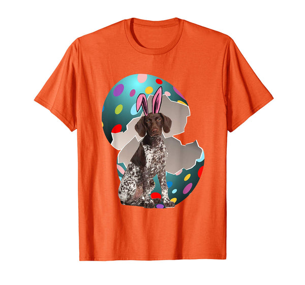 German Shorthaired Pointer Dad Mom Easter Day Gift T shirt