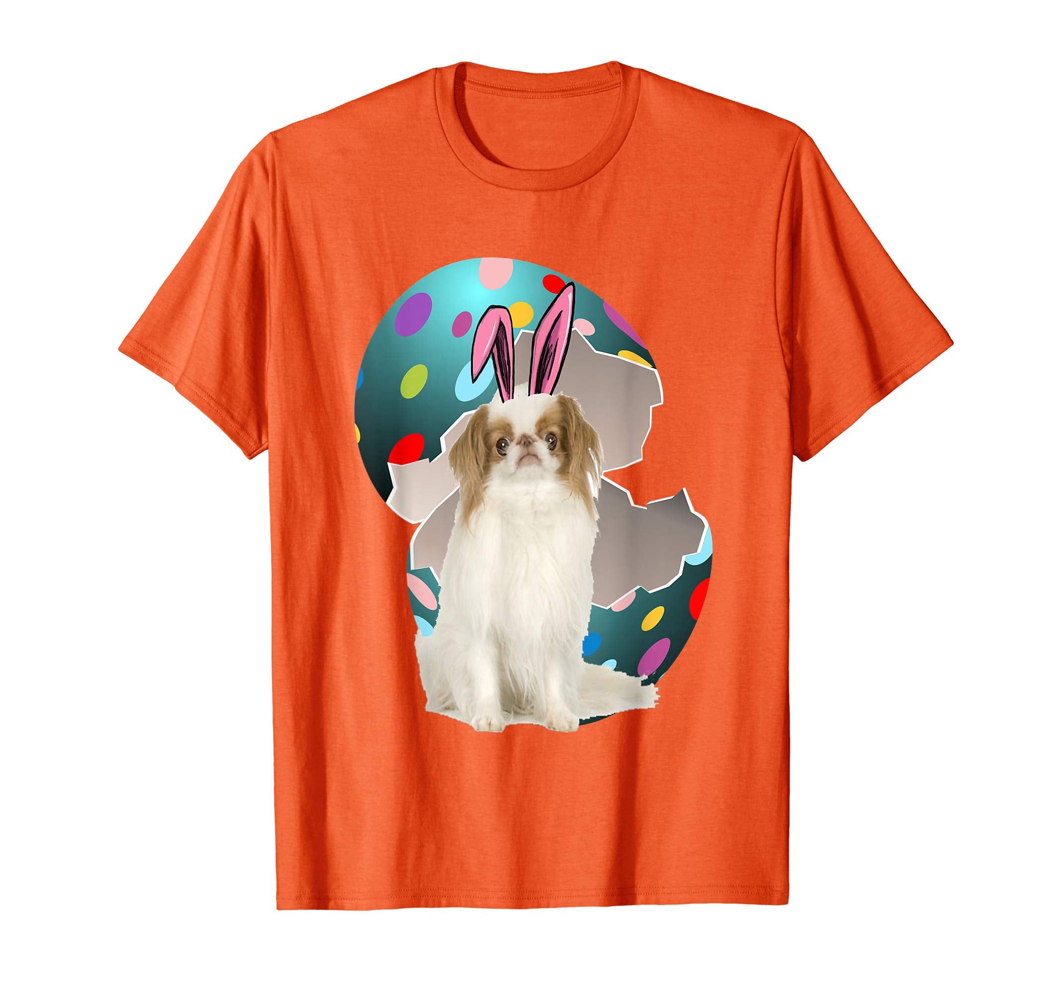 Japanese Chin Dad Mom Easter Day Gift T shirt