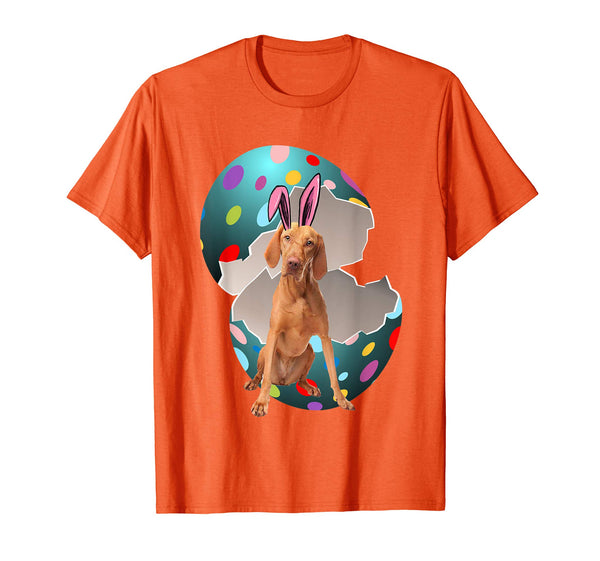 Vizsla Dad Mom Easter Day Gift T shirt