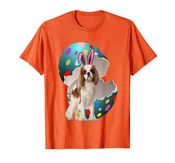 Cavalier King Charles Spaniel Dad Mom Easter Day Gift Tshirt