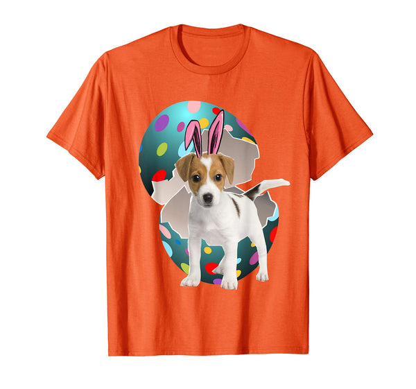 Jack Russell Terrier Dad Mom Easter Day Gift T shirt