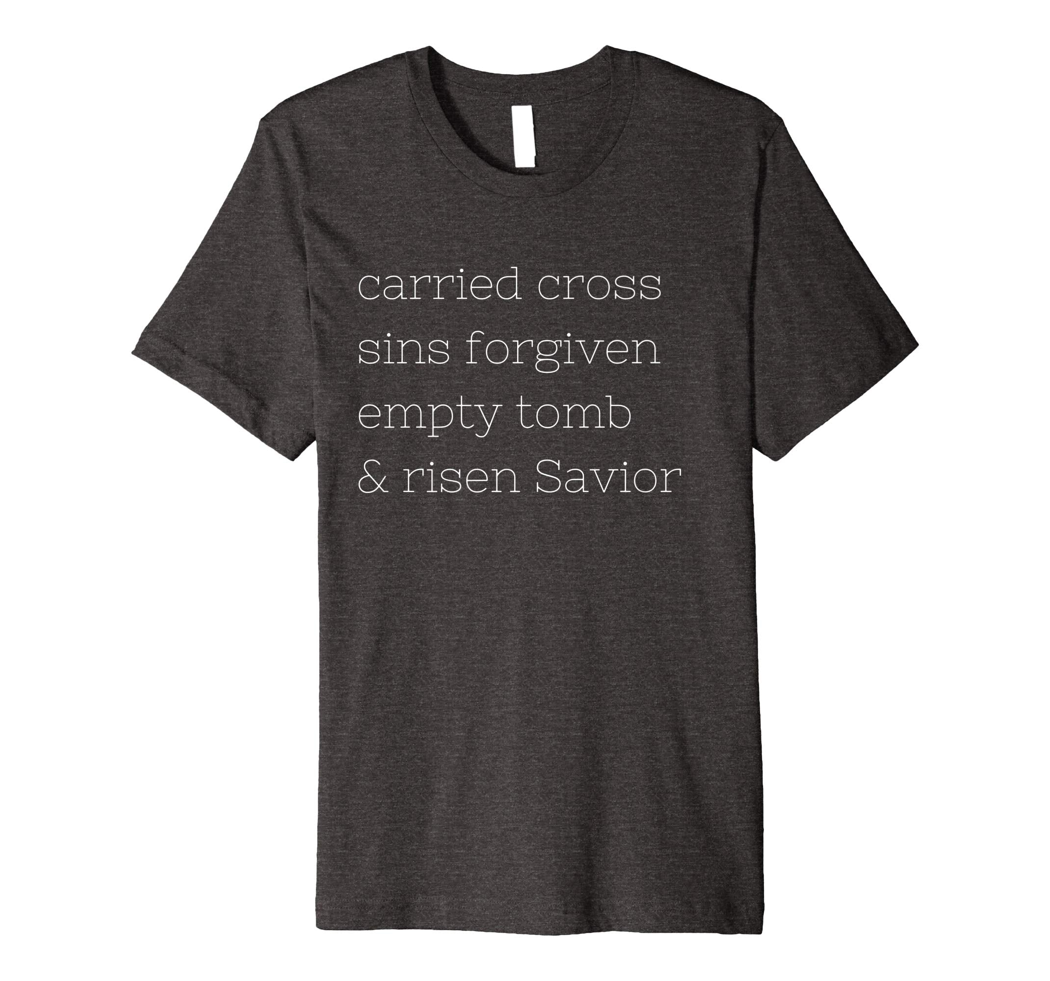 Easter T-shirt Empty Tomb Shirt Savior Jesus Cross Forgiven