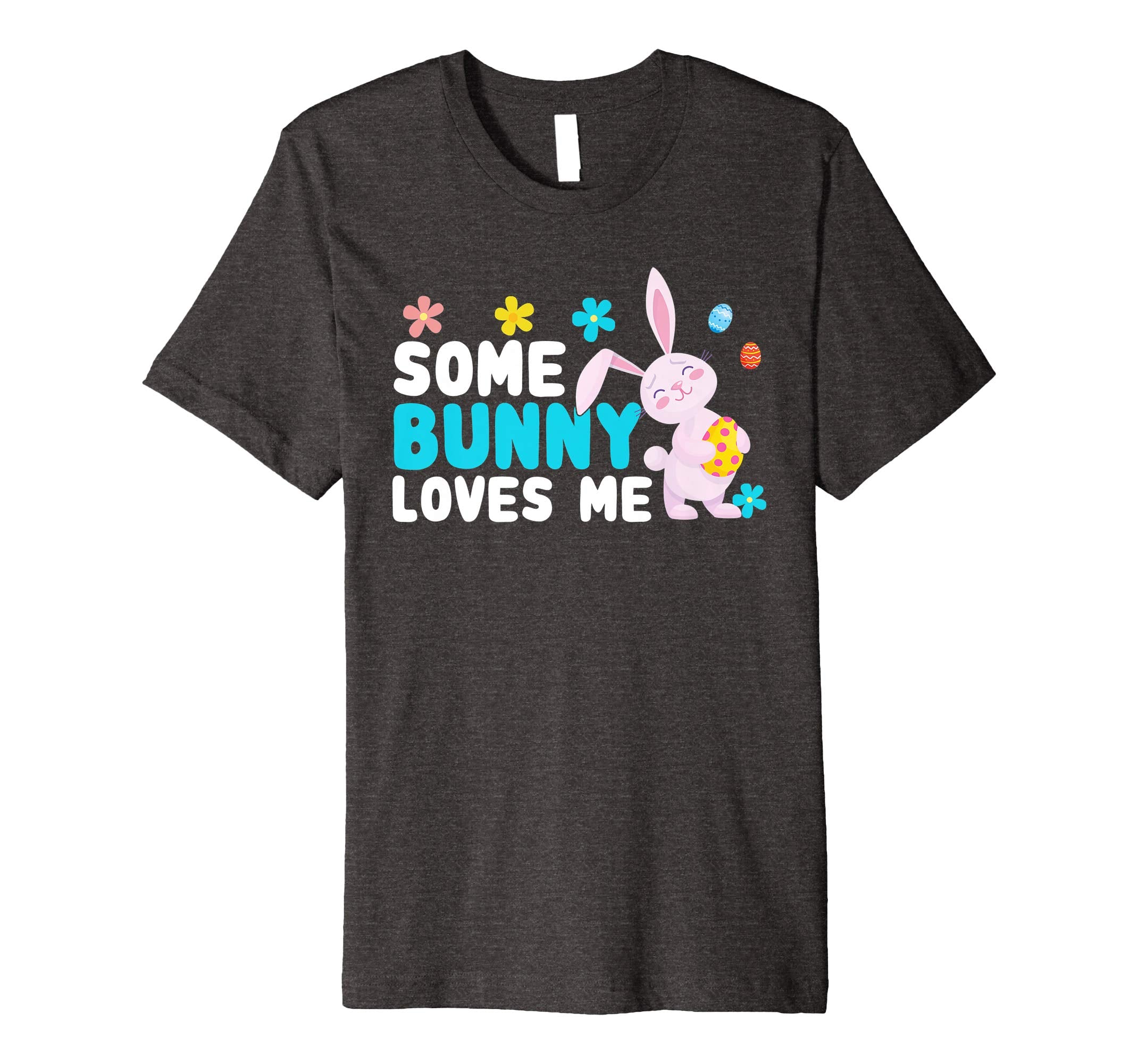 Easter T-Shirt Some Bunny Loves Me Cute Pun Rabbit