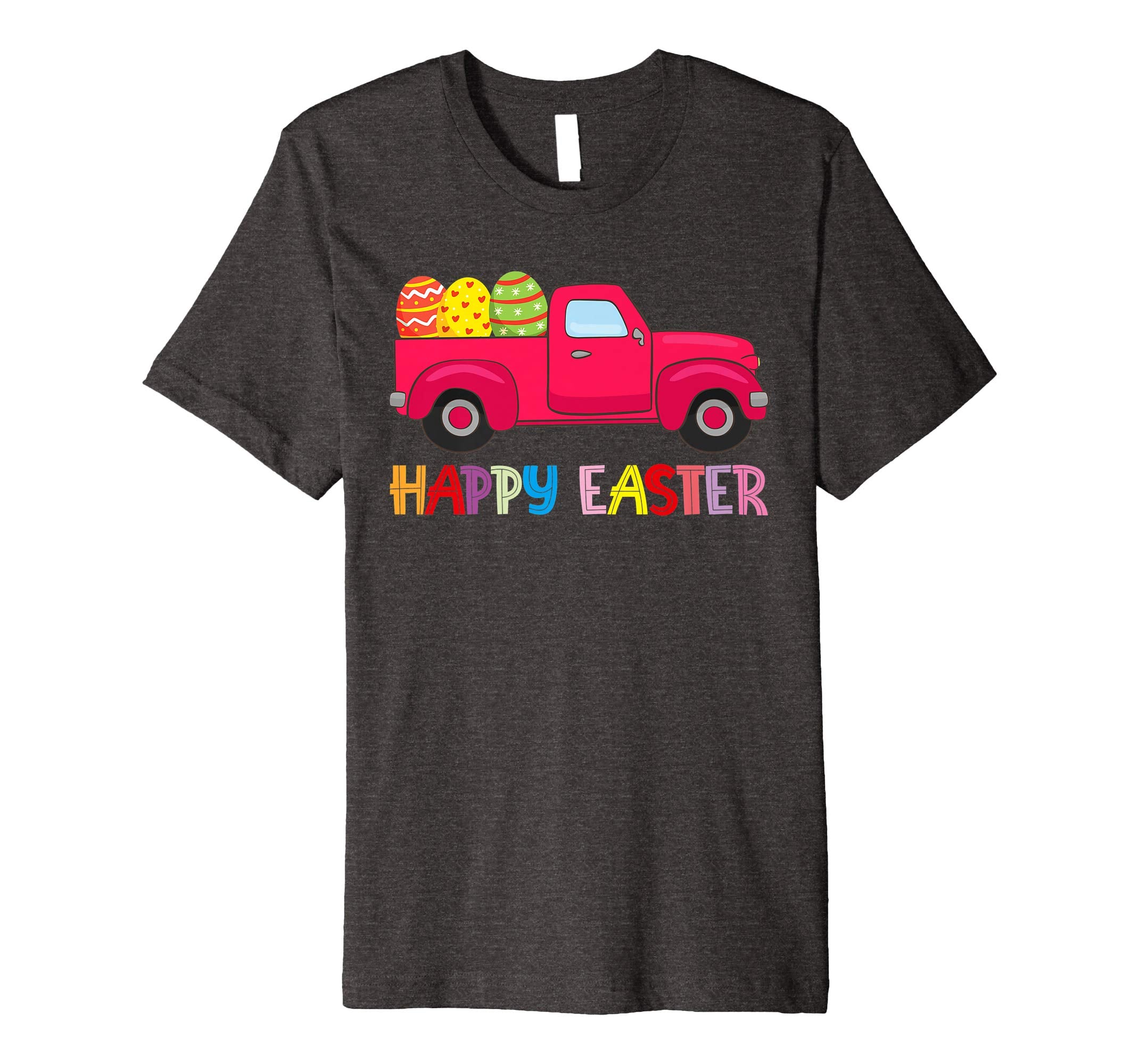 Happy Easter Truck Egg Hunt Is On Kids Boys Girls Shirt Gift