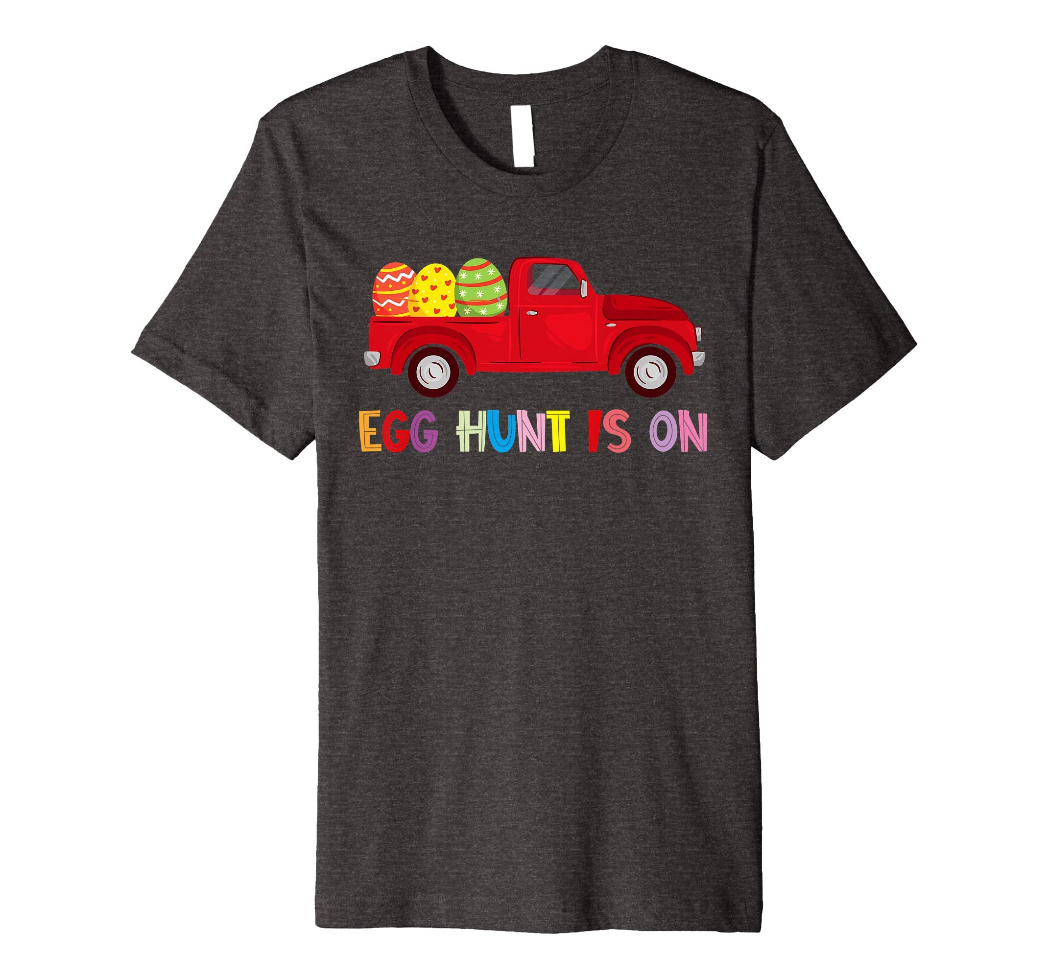 Happy Easter Truck Egg Hunt Is On Kids Boys Girls Shirt Gift