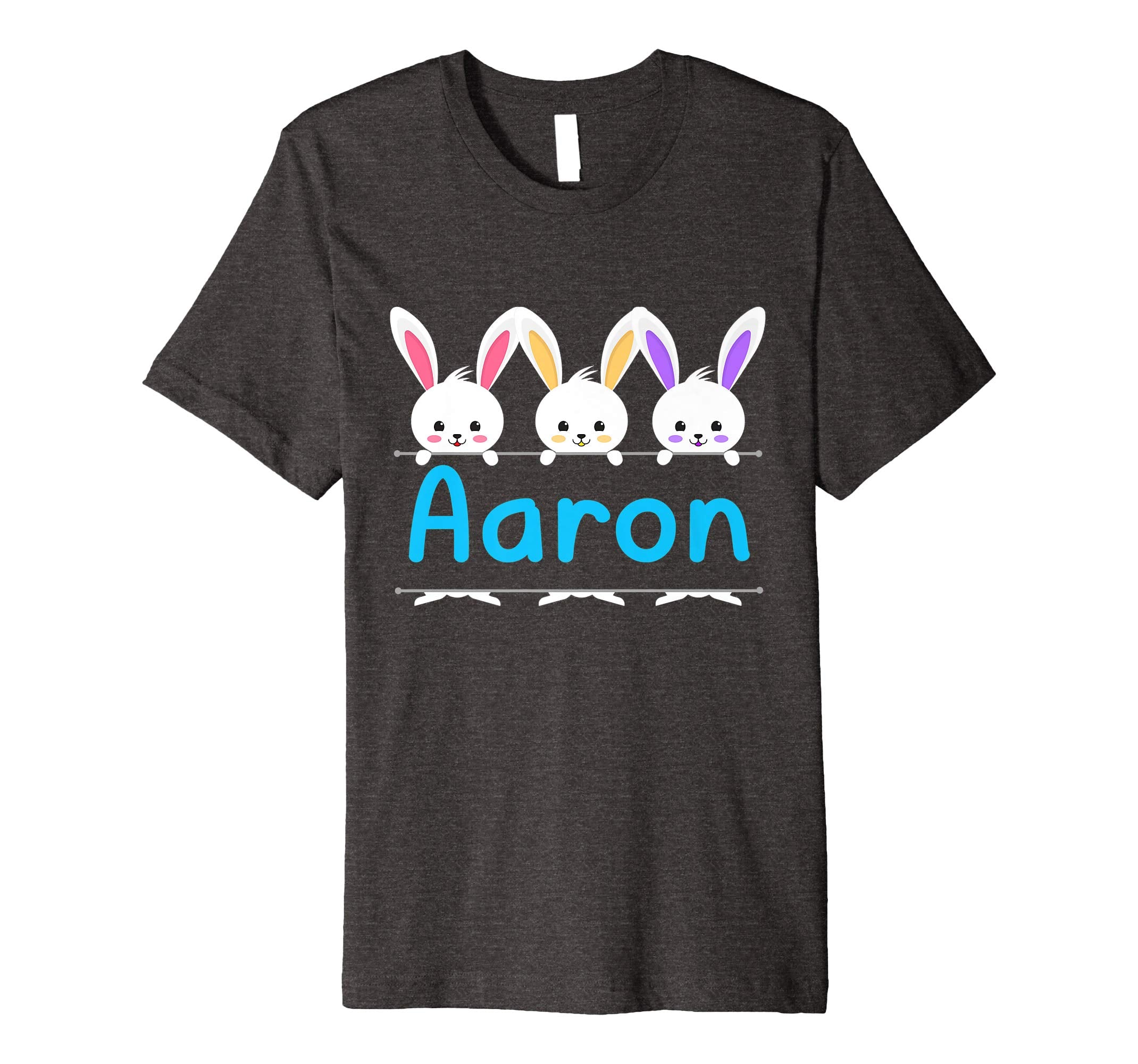 Easter day t-shirt super cute 3 Aaron Rabbits