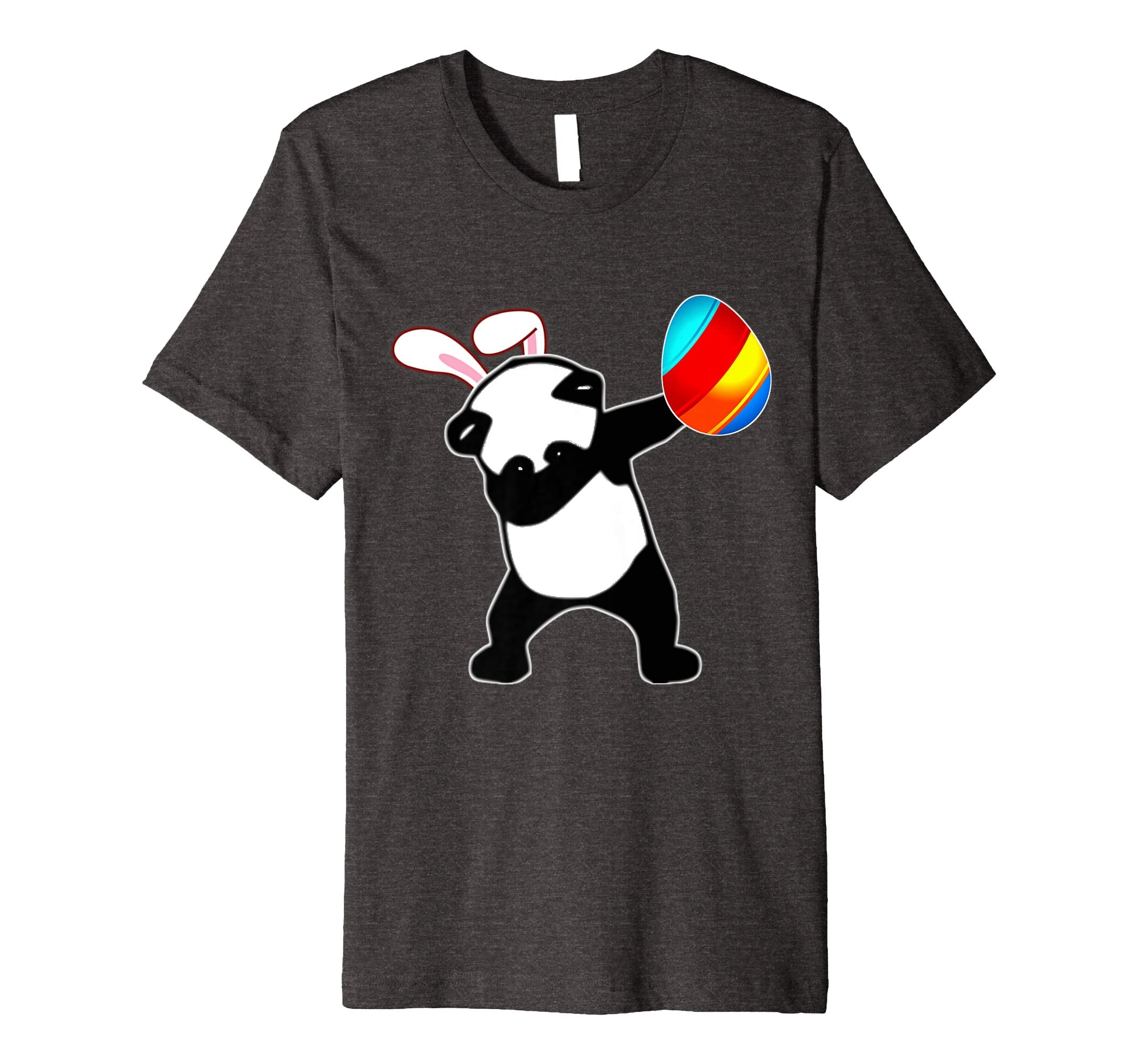 Easter Bunny Dabbing Panda Bear Tshirt Egg Ears Gift