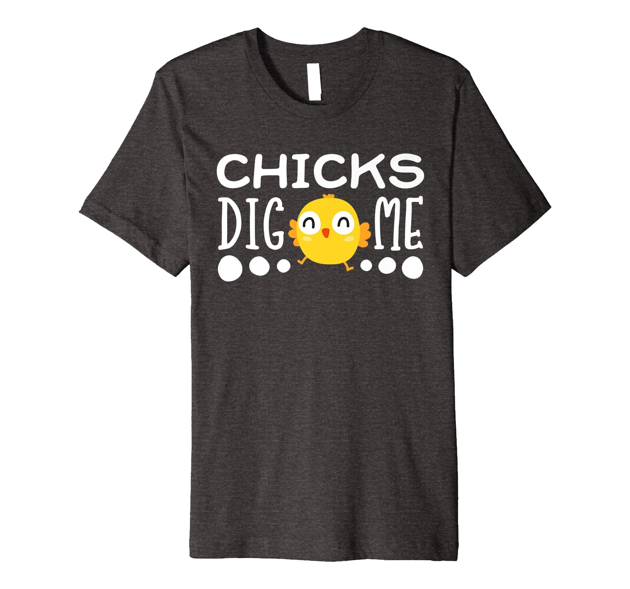 Chicks Dig Me Egg Hunt Happy Easter Kids Boys Girls T Shirt