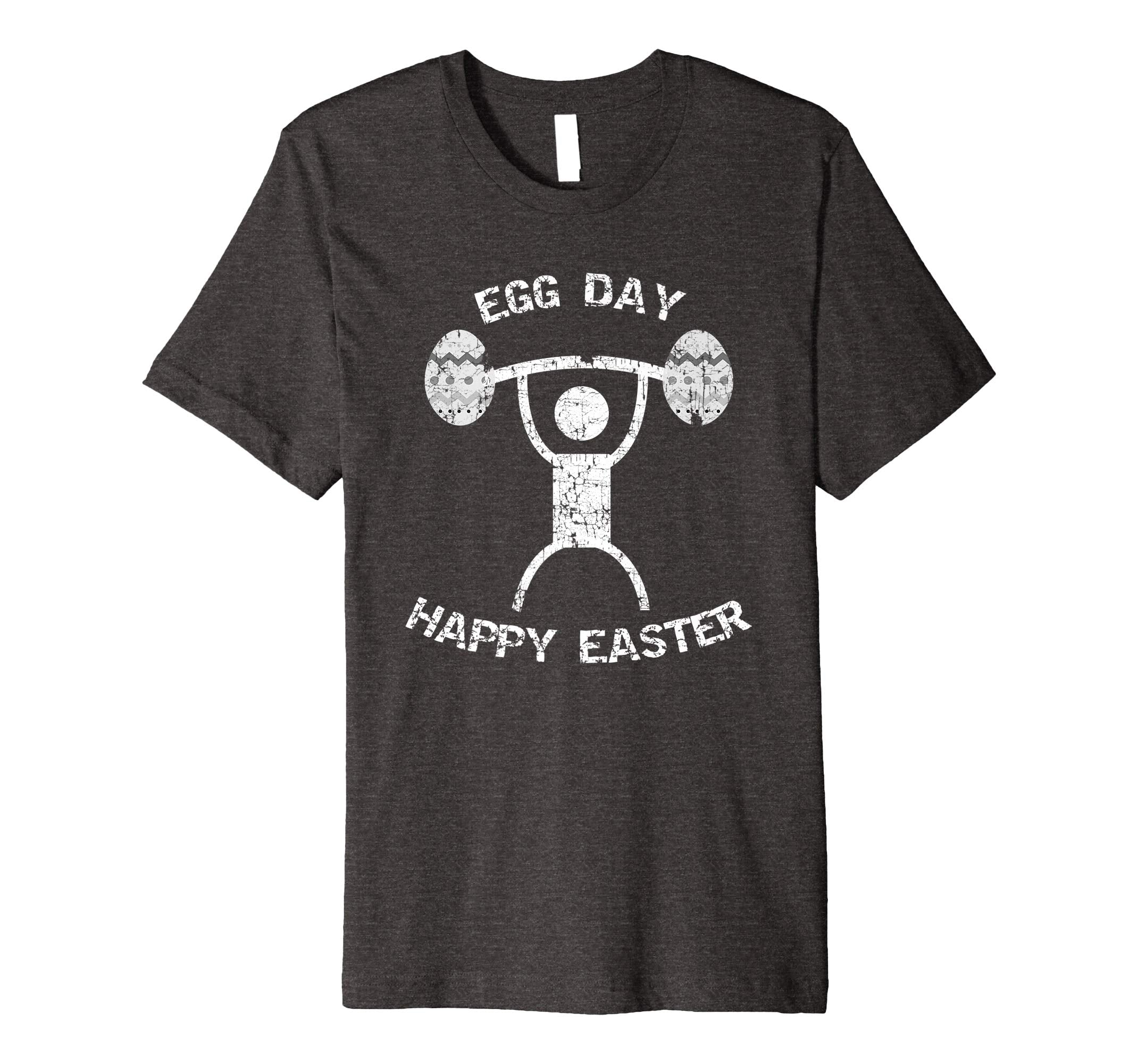 Egg Day Happy Easter Weight Lifting Bodybuilder T-Shirt