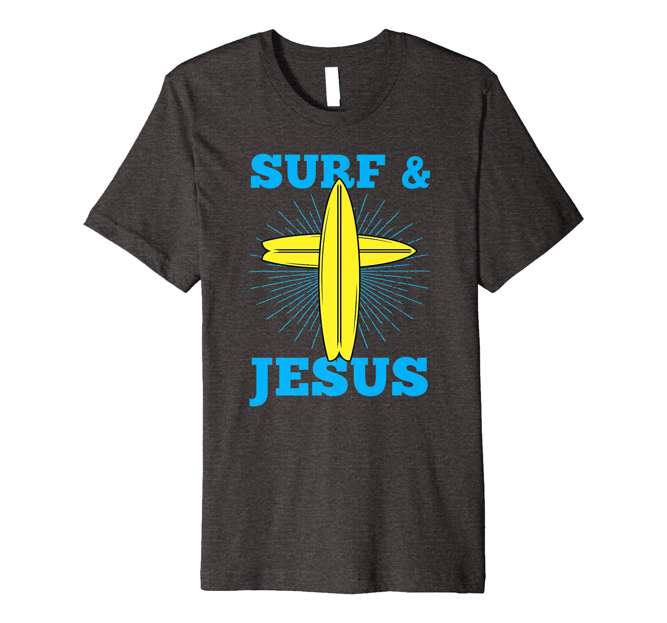 Surf And Jesus Christian Easter Bible Verse Gift T-Shirt