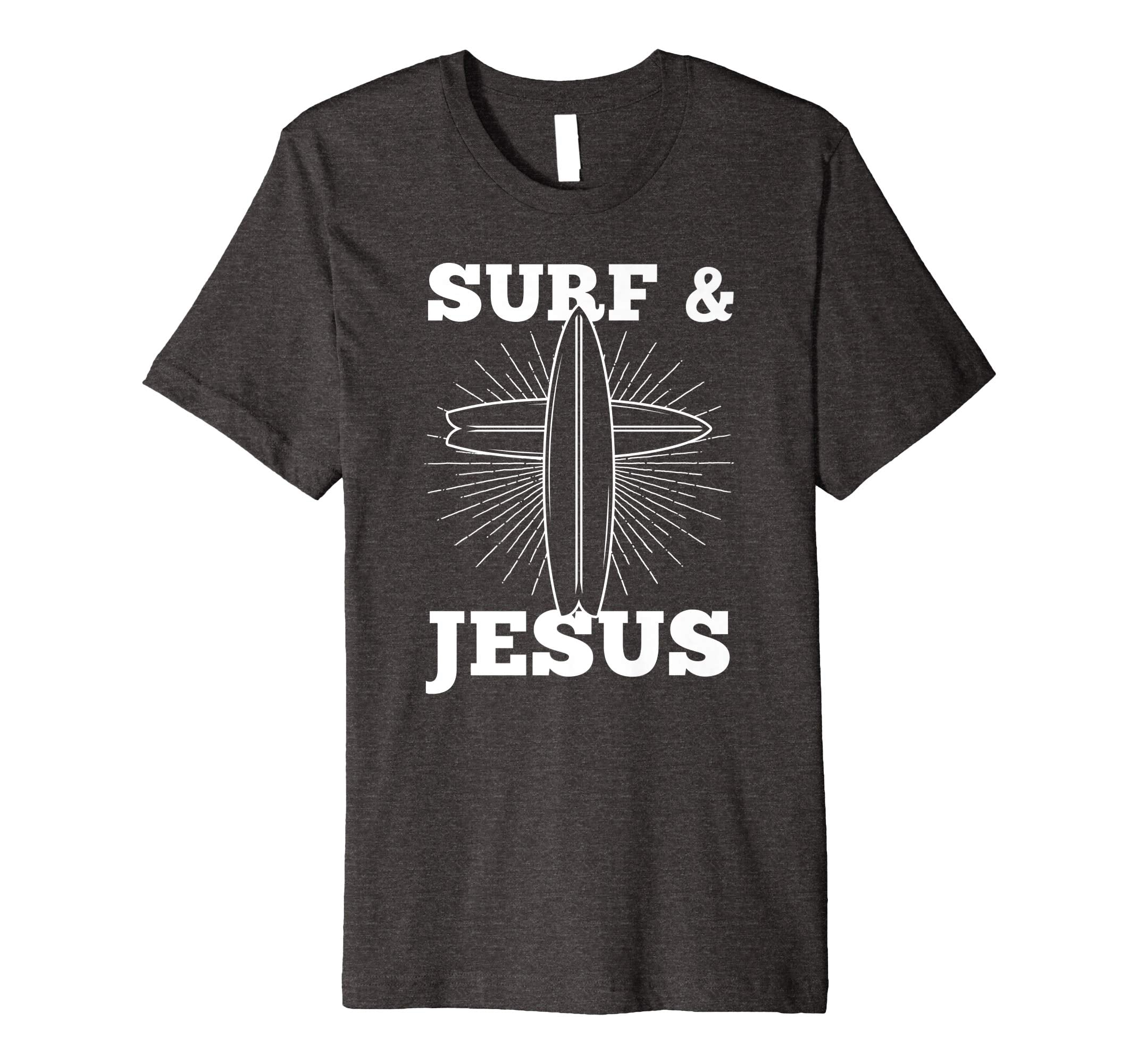 Surf And Jesus Christian Easter Bible Verse Gift T-Shirt