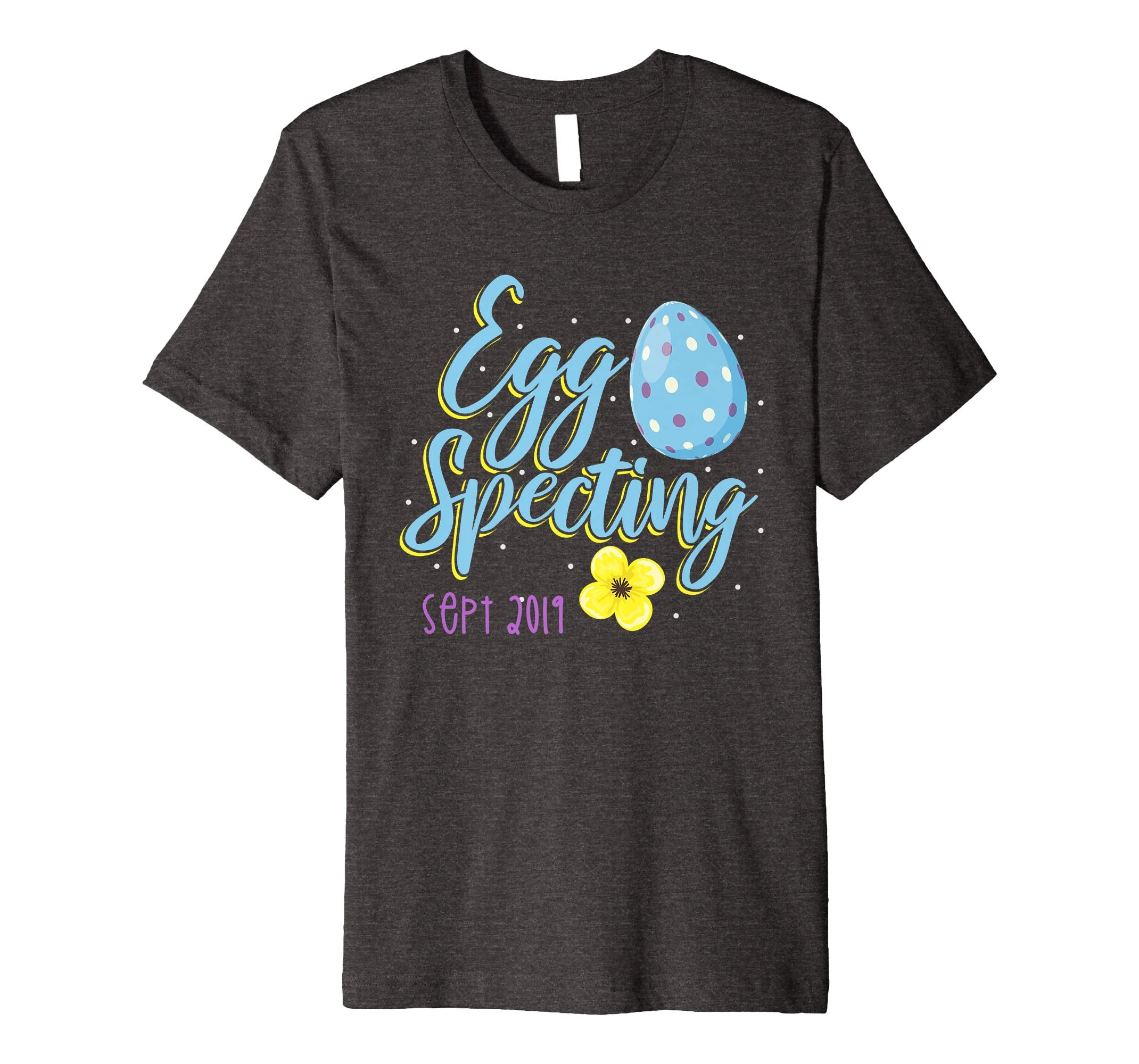 Eggspecting a Baby T Shirt Easter Egg September 2019