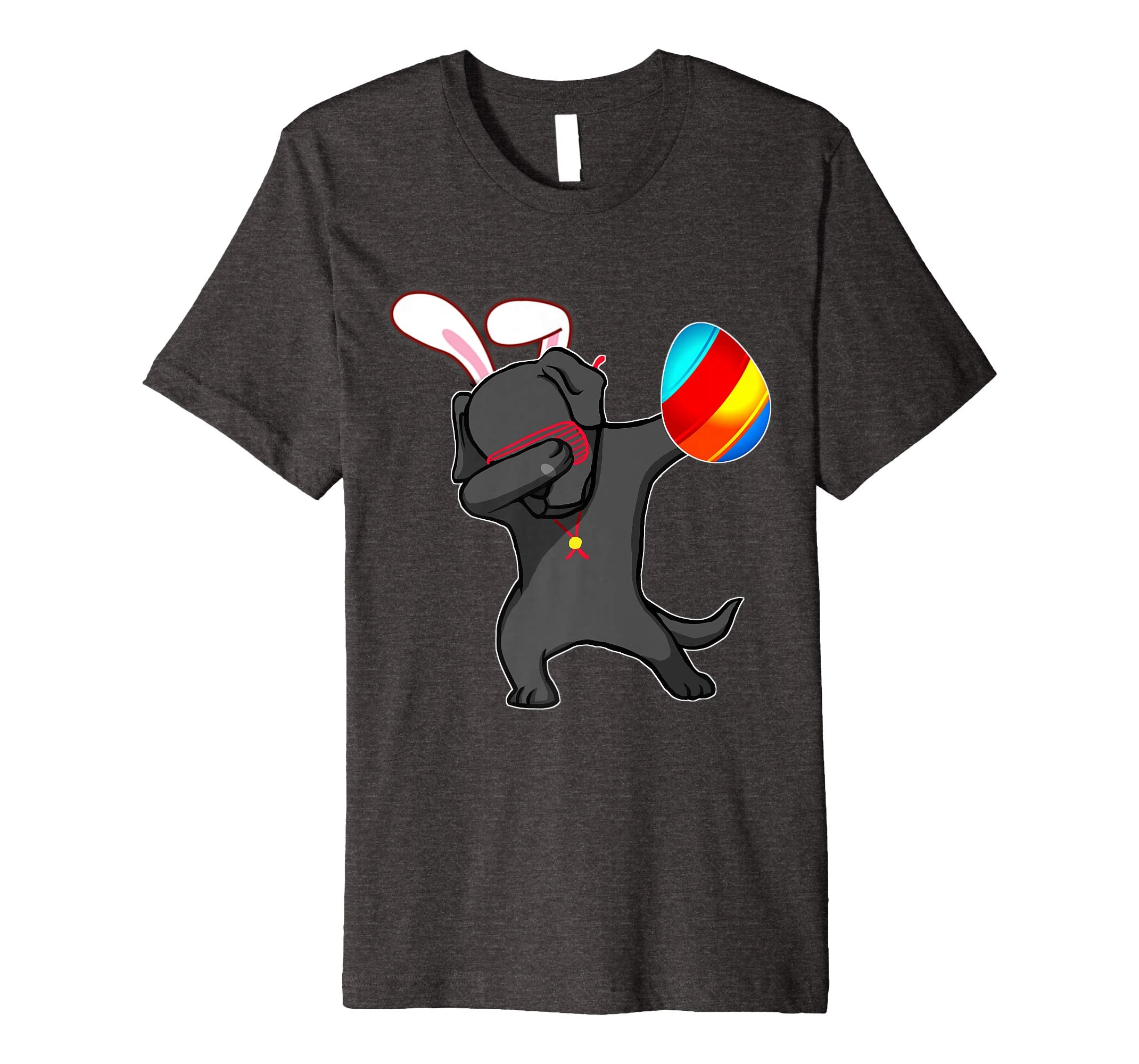 Easter Bunny Dabbing Labrador Dog Tshirt Egg Ears Gift