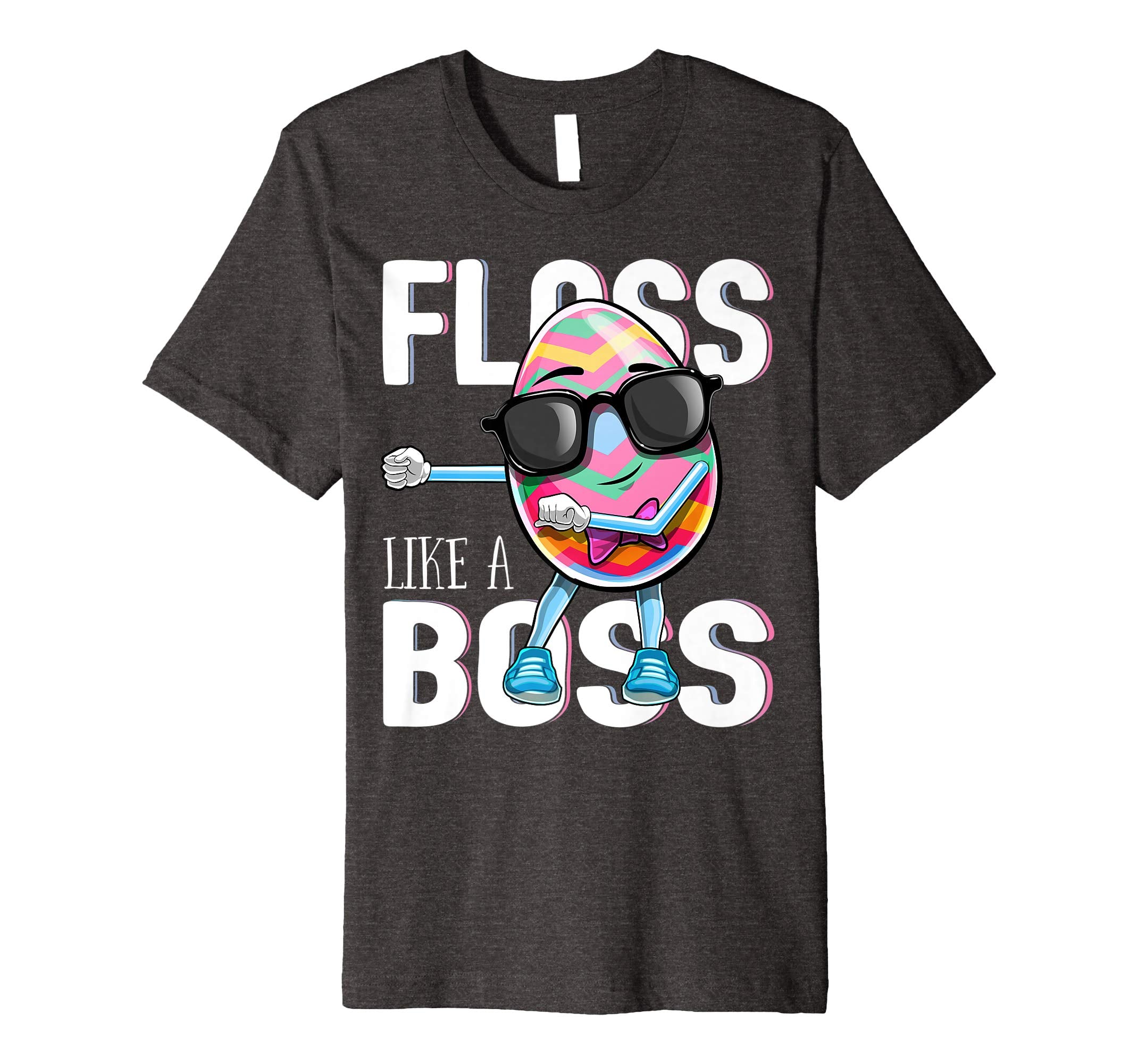 Floss Like a Boss Flossing Easter Egg Shirt Kids Easter Gift
