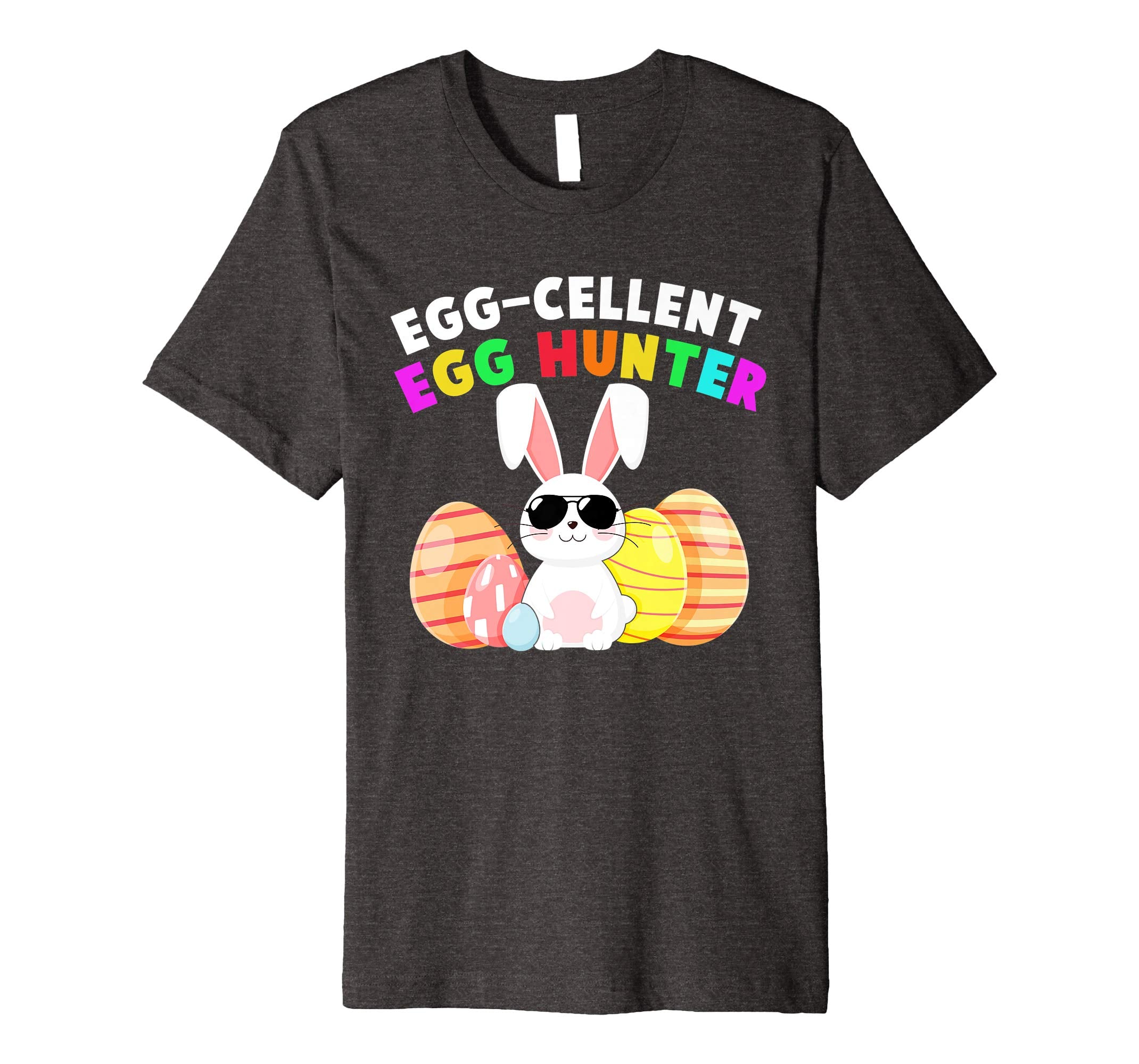 Egg-cellent Egg Hunter Easter T-Shirt Boys Girls Bunny Gift