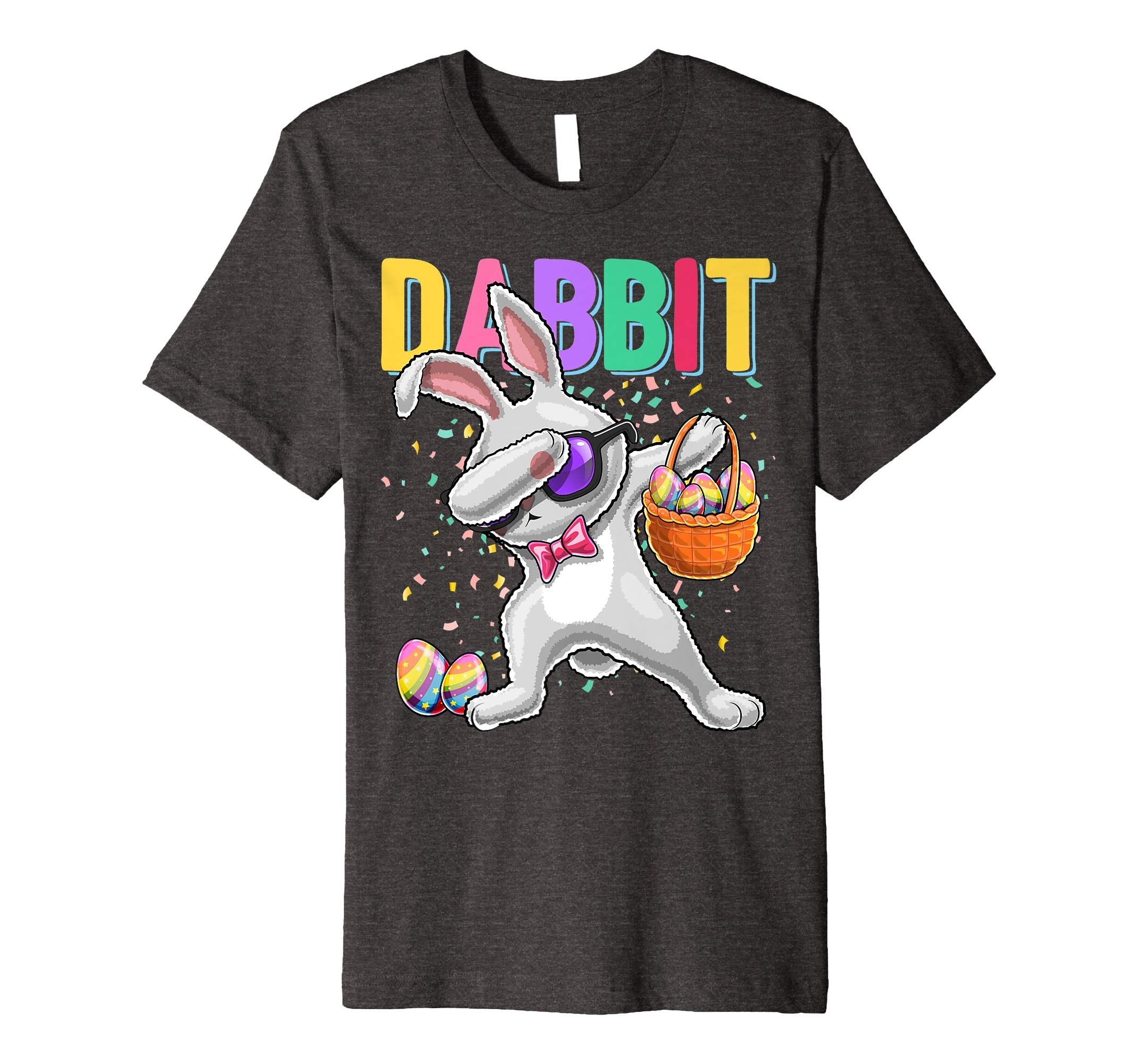 Dabbit Dabbing Easter Bunny Shirt Easter Egg Basket Gift Kid