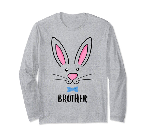 Brother Easter Bunny Face Long Sleeve shirt Rabbit Family