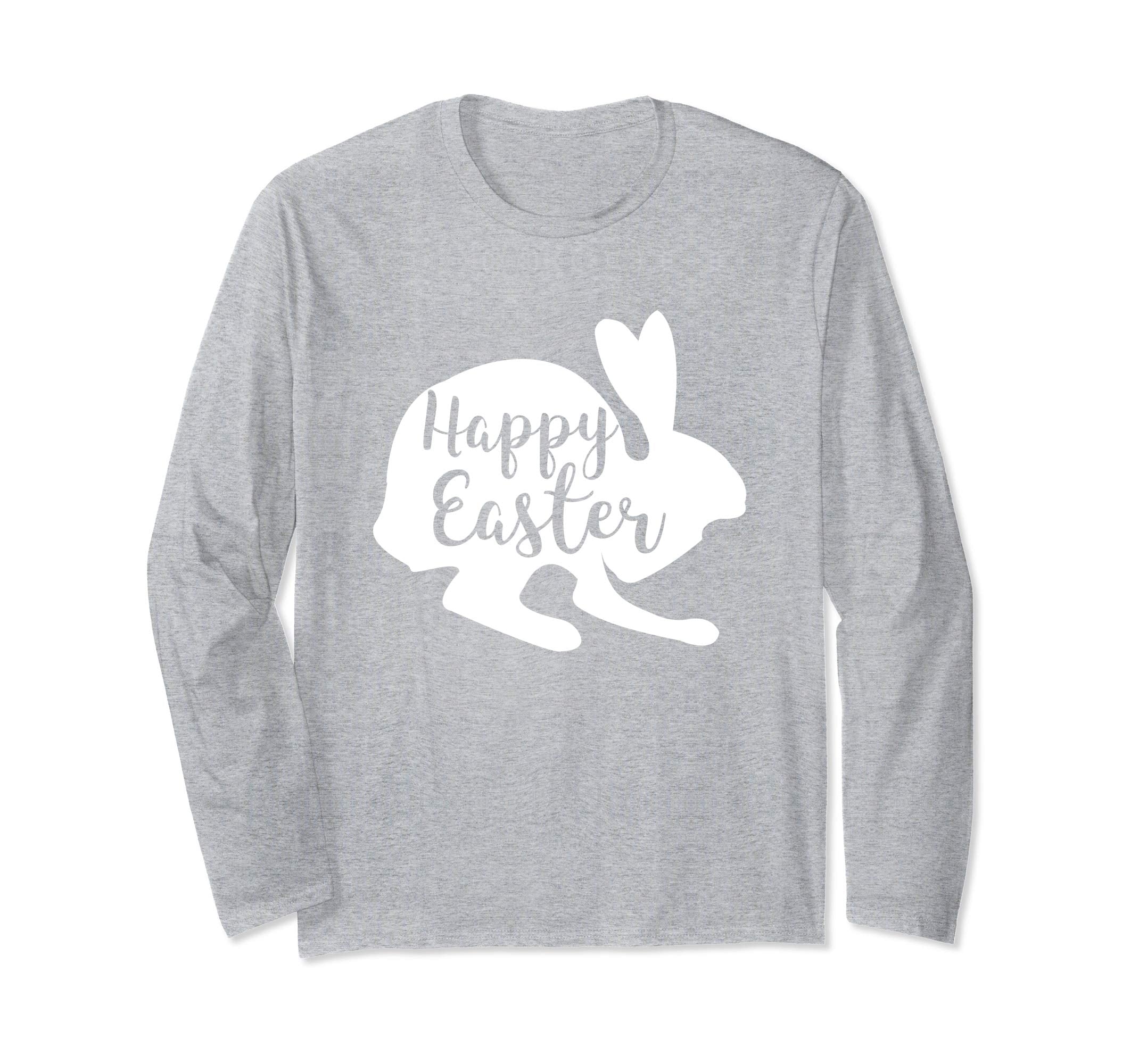 Happy Easter Cute Easter Bunny Long sleeve T Shirt Best Gift