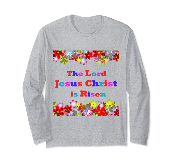 Jesus is Risen Christian Easter Shirt Religious Gift Women