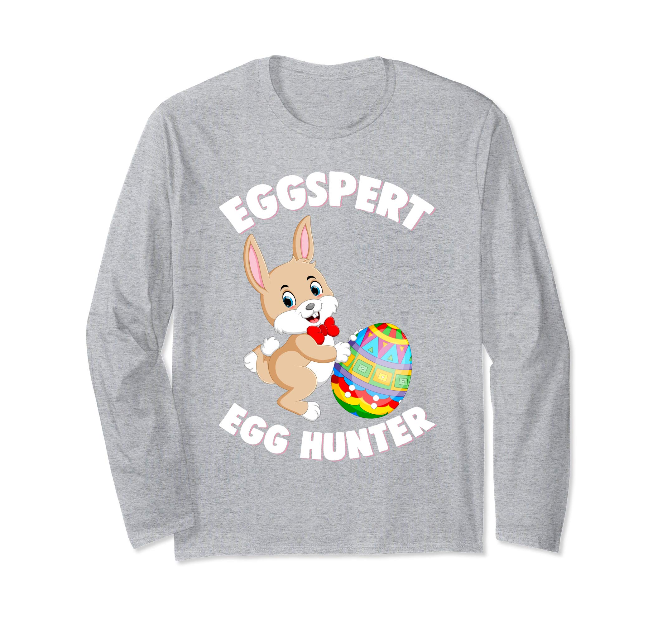 Eggspert Egg Hunter Happy Easter Long Sleeve T Shirt Gift