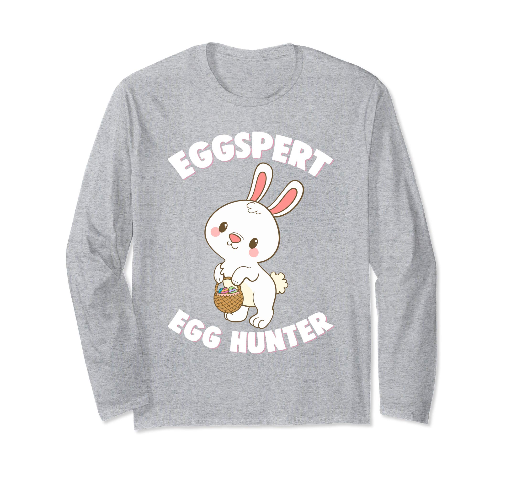 Eggspert Egg Hunter Happy Easter Long Sleeve T Shirt Gift