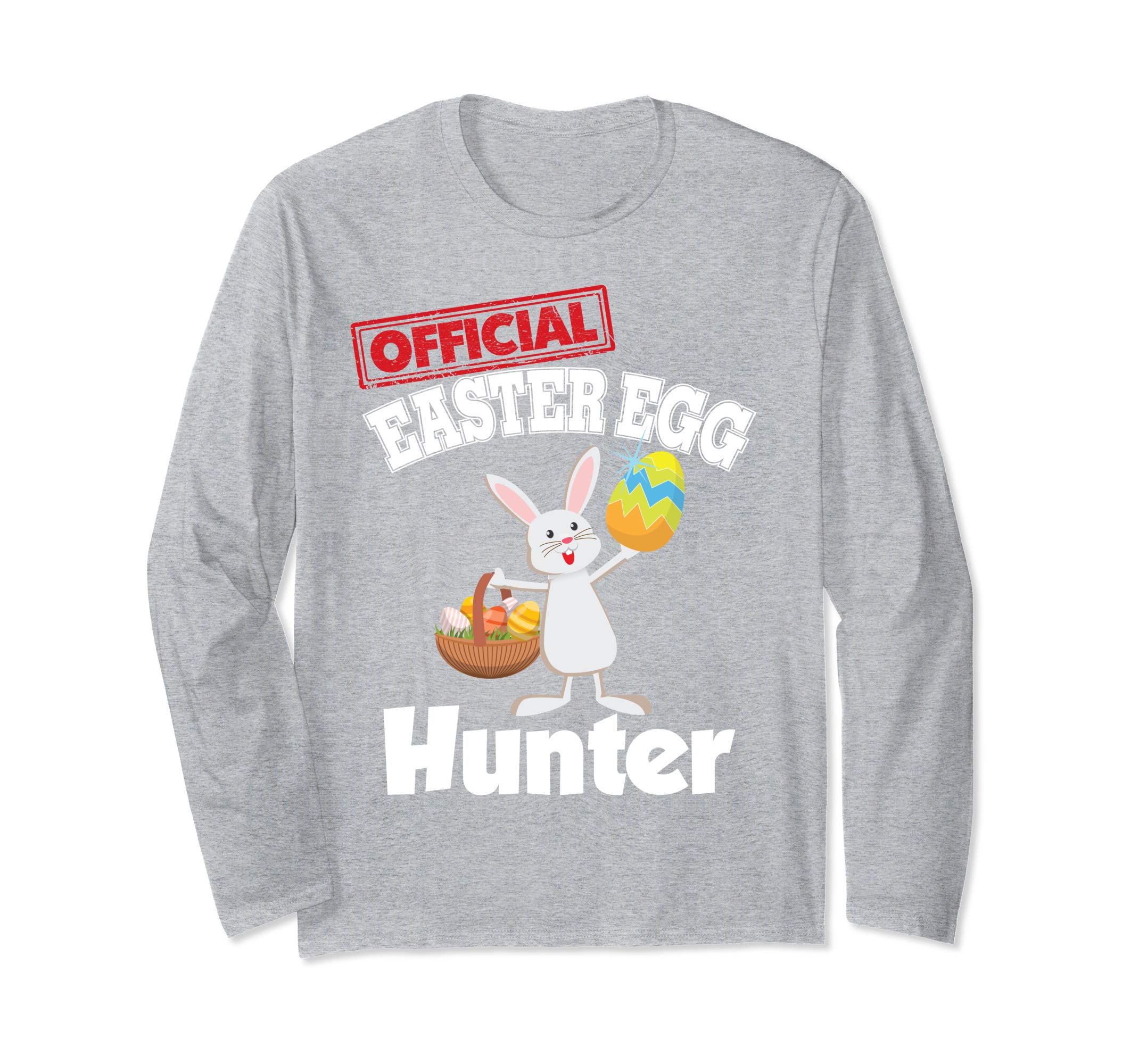 Official Easter Egg Hunter Bunny Eggs Basket T-Shirt Lovely