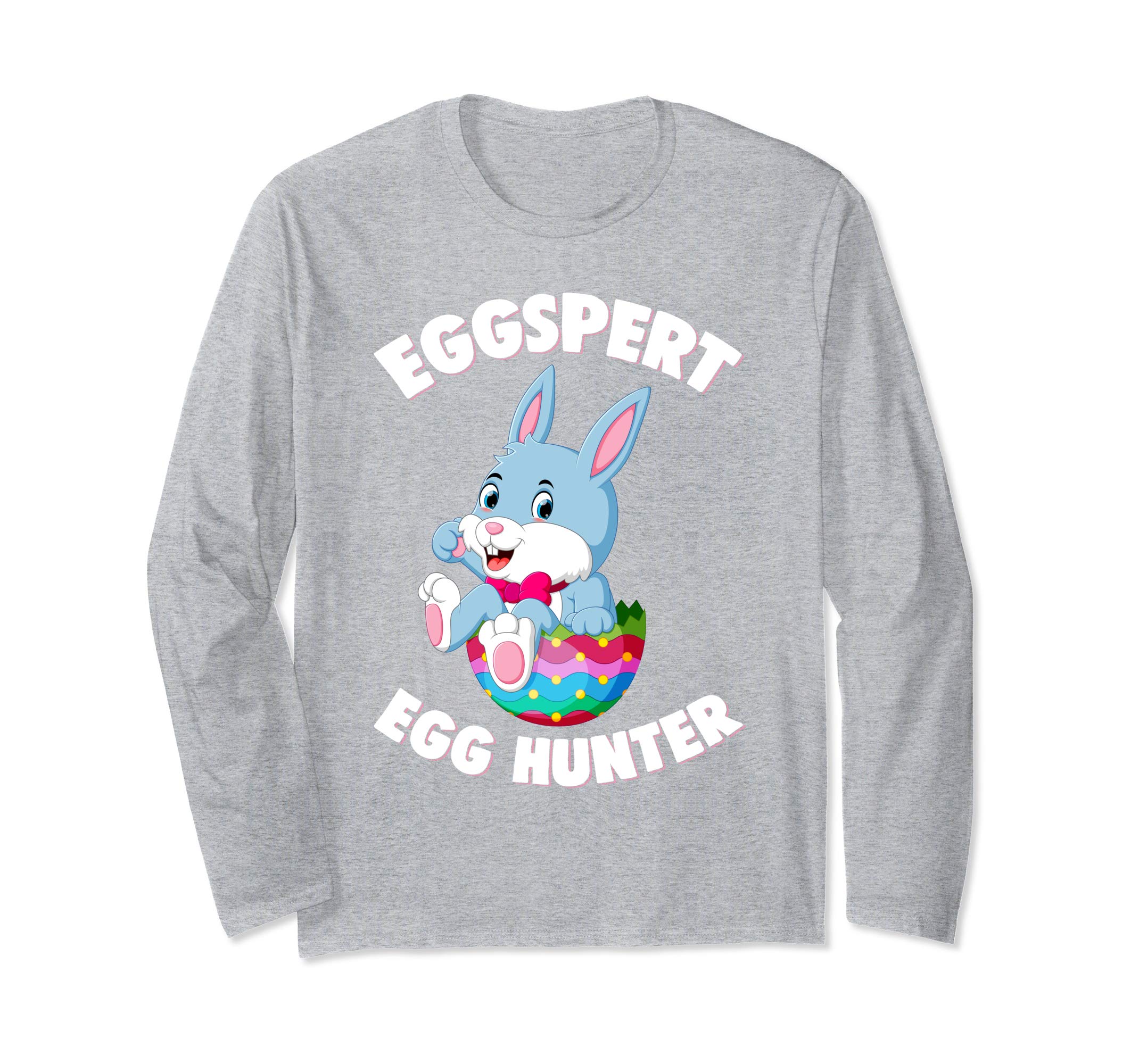 Eggspert Egg Hunter Happy Easter Long Sleeve T Shirt Gift