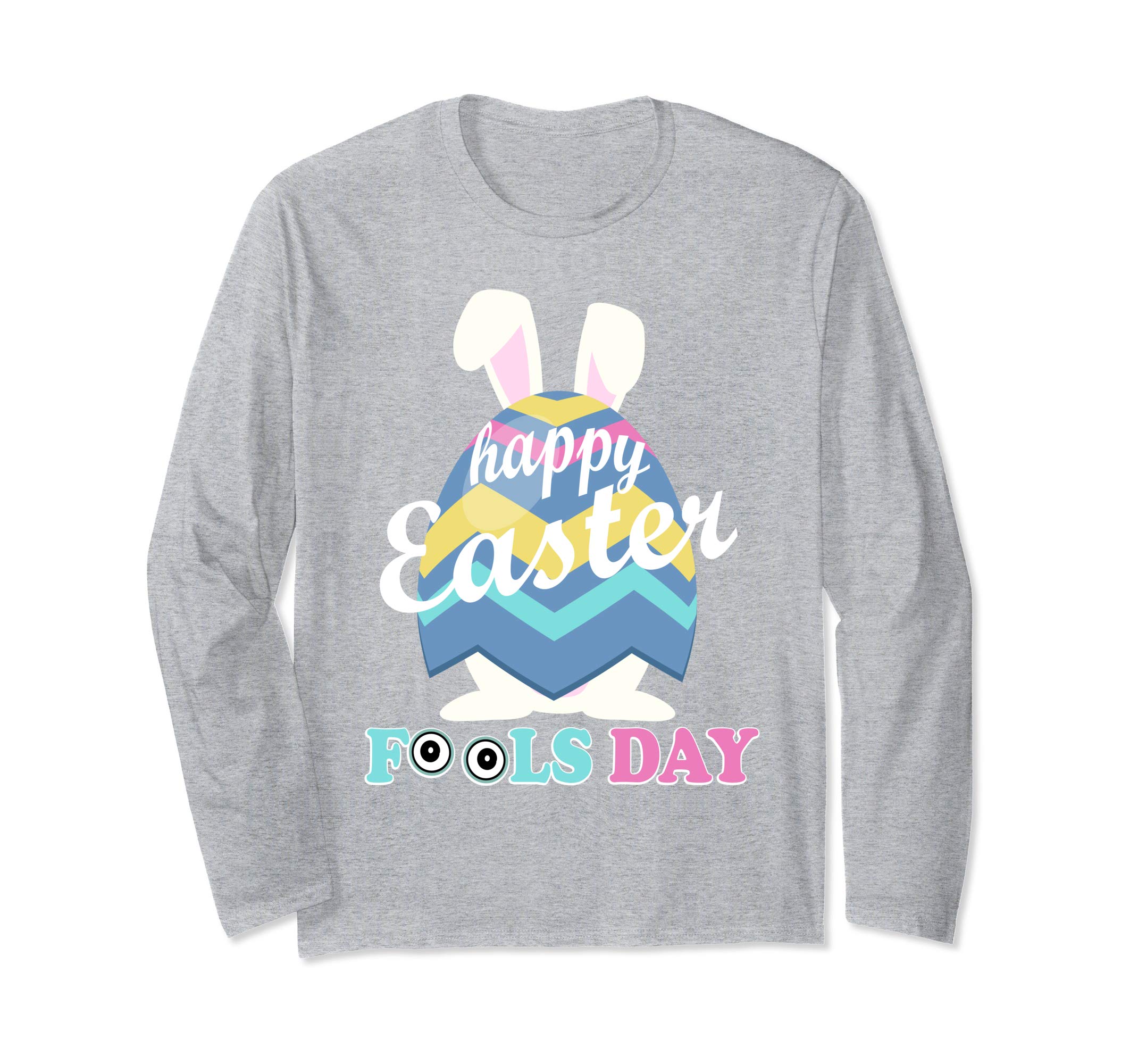 Big Bunny Rabbit &amp; Easter Egg Happy Easter Fools Day Shirt