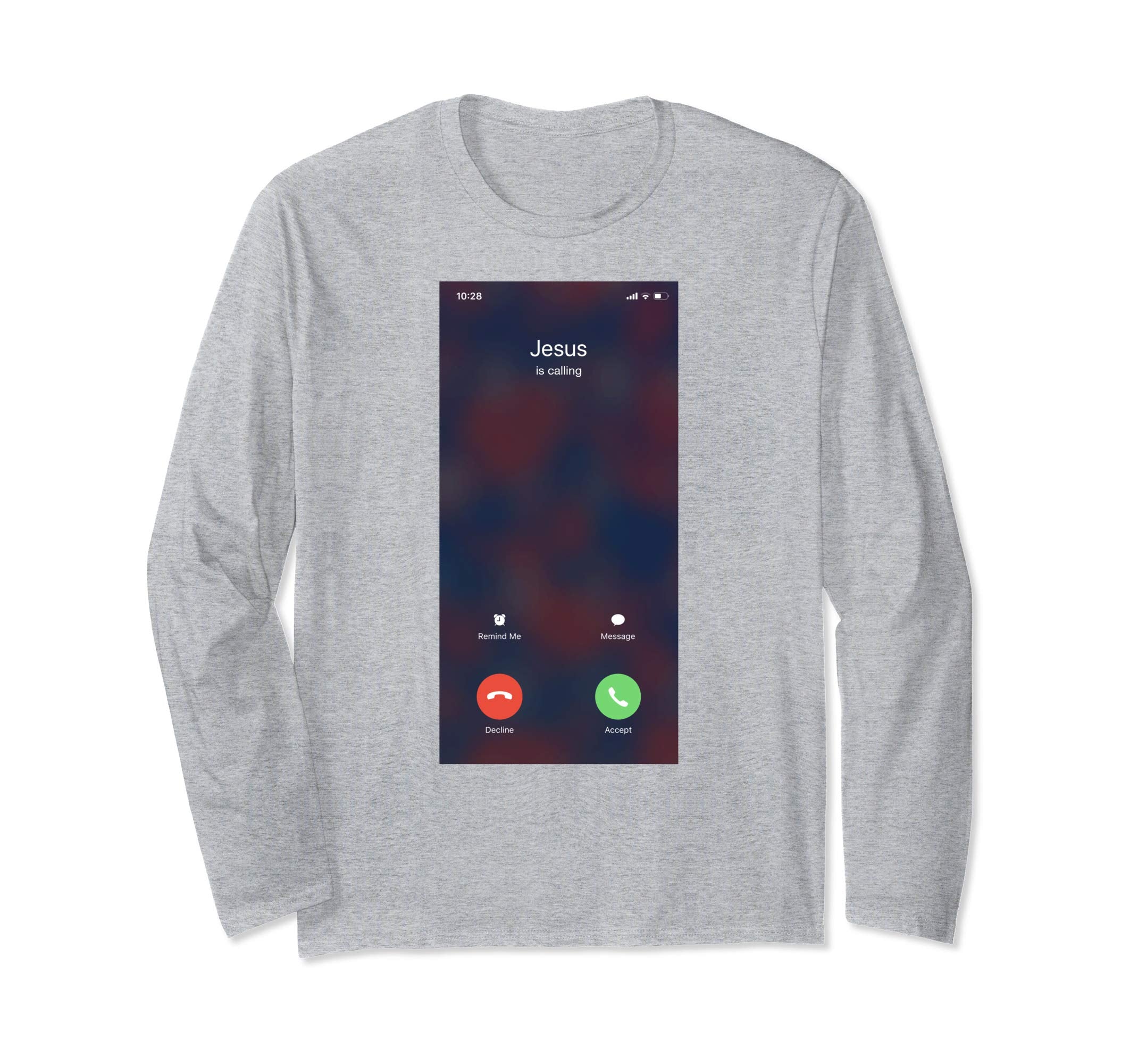 Jesus Is Calling Christian Easter Gift Long Sleeve T-Shirt
