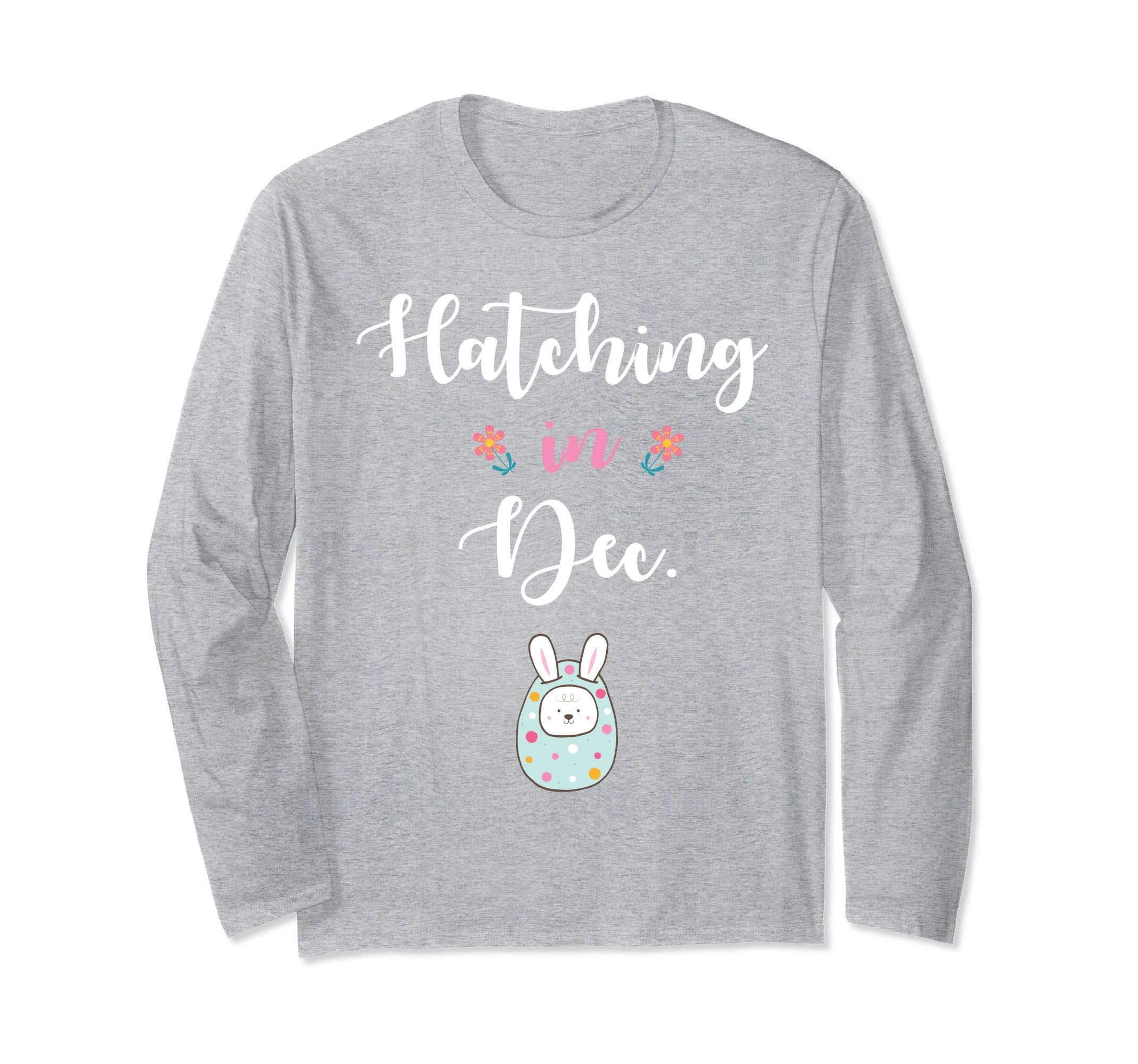 Pregnancy Kid Bunny In Easter Egg Hatching In December Shirt