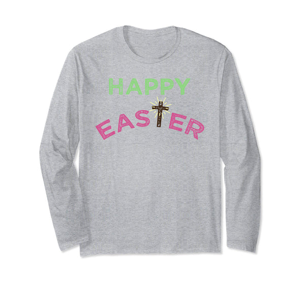 Happy Easter Christian Easter Long Sleeve Shirt