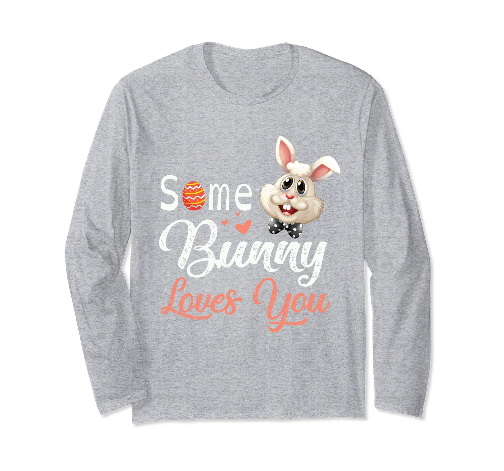 Easter Eggs Hearts Rabbit Some Bunny Loves You Happy Shirt