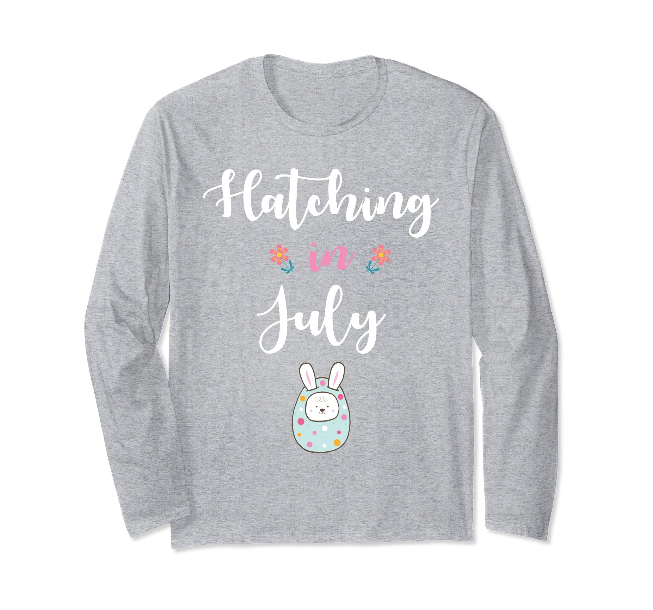 Pregnancy Kid Bunny In Easter Egg Hatching In July Shirt